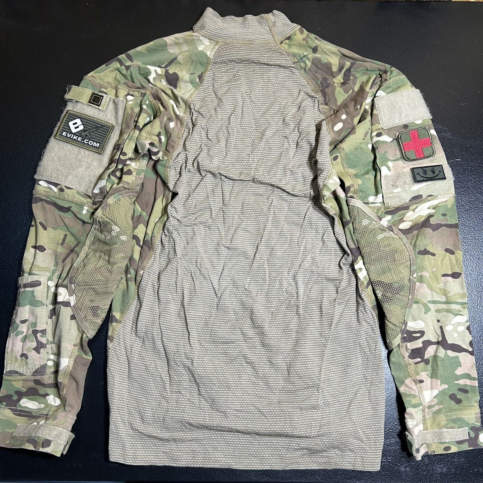 US Military Shirt Mens Medium Multicam Camo Base Layer Combat Tactical ARMY