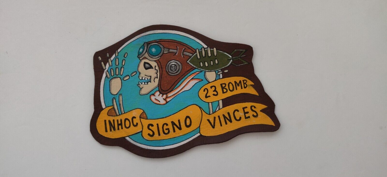 WW 2  23nd Bomb Squadron  leather jacket  patch