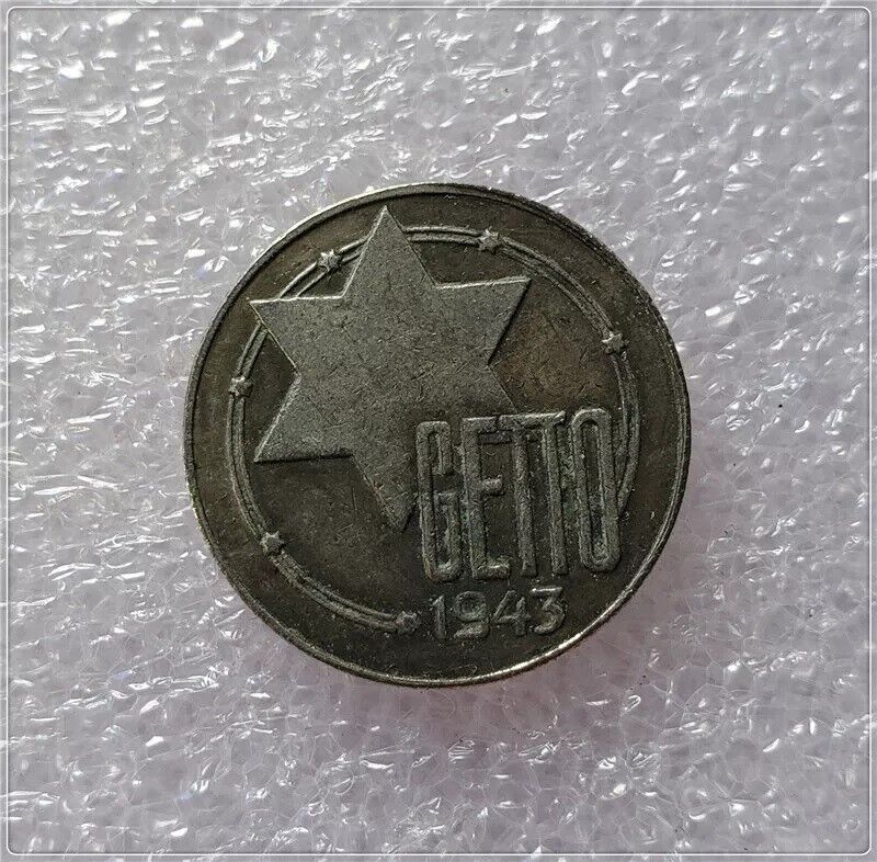 German WW2 - Jewish Ghetto Coin  - 2 Mark.....