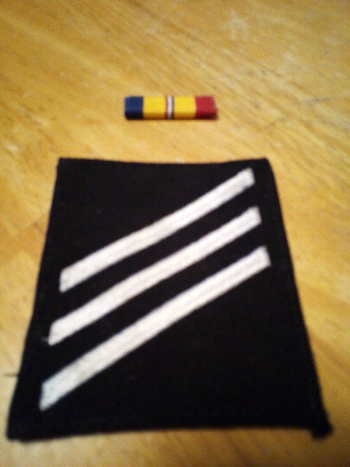 Combat Action Ribbon And Seaman Patch
