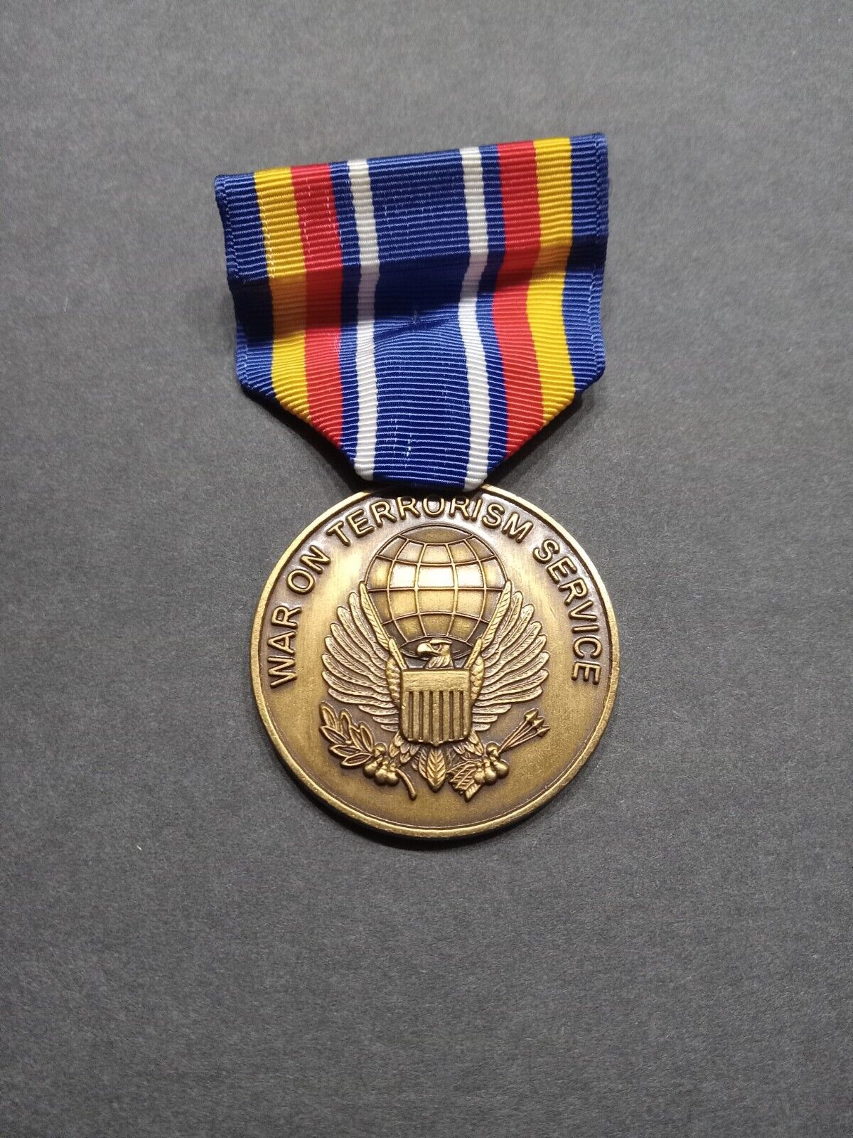 Vintage 2000s Us Army Global War On Terrorism Service Medal