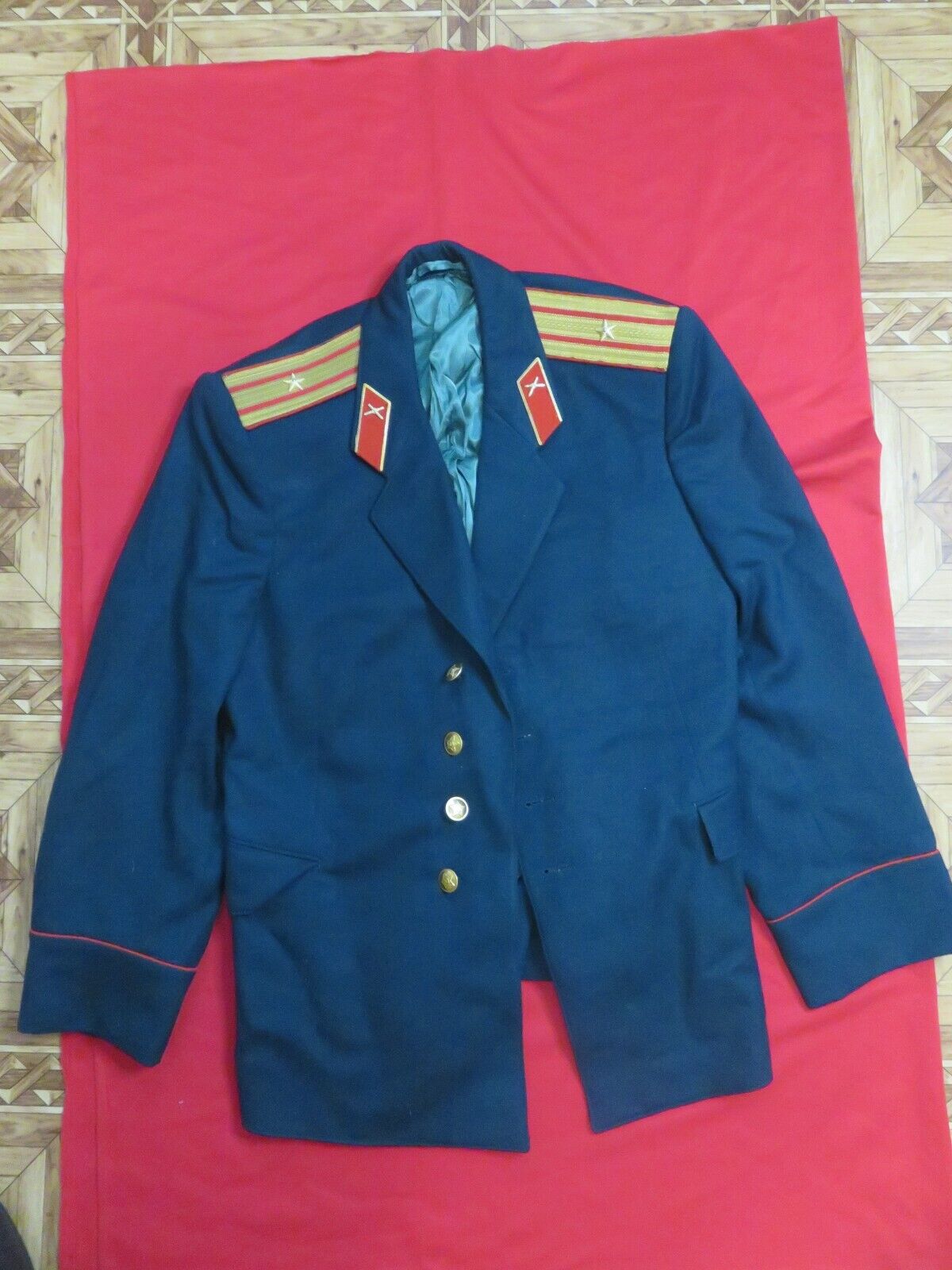 Soviet  Russia military artillery major's dress uniform of the Red Army