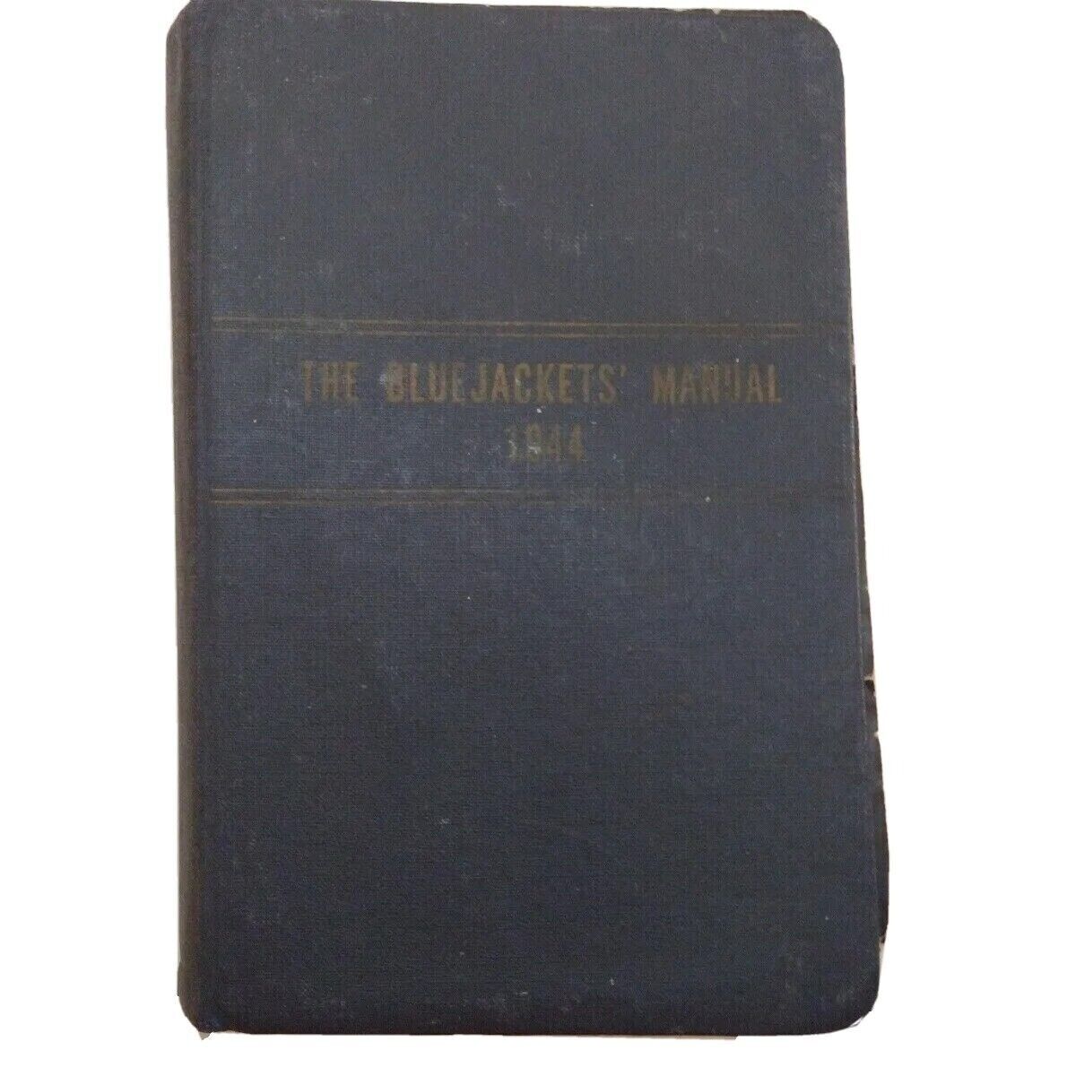 1944 The Bluejackets Manual U.S. Navy 12th Edition USA Naval
