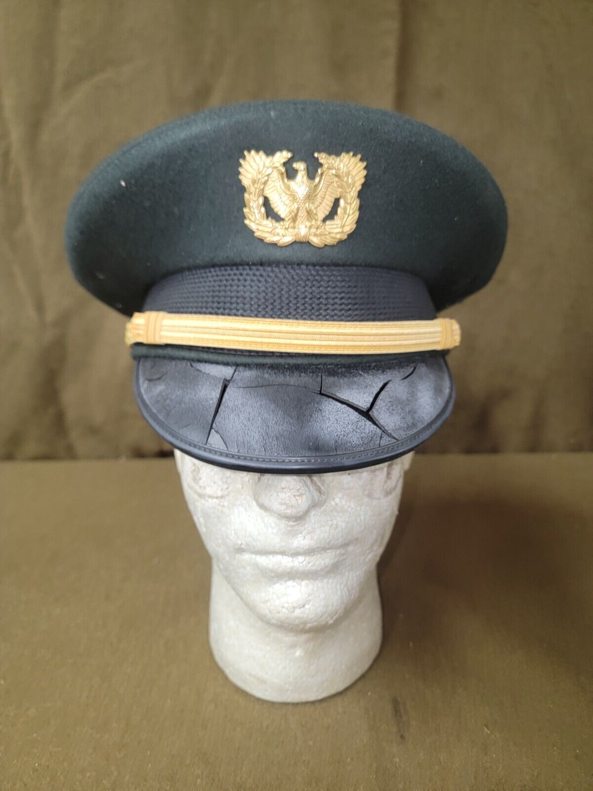 Vintage US Army Warrant Officer Visored Cap