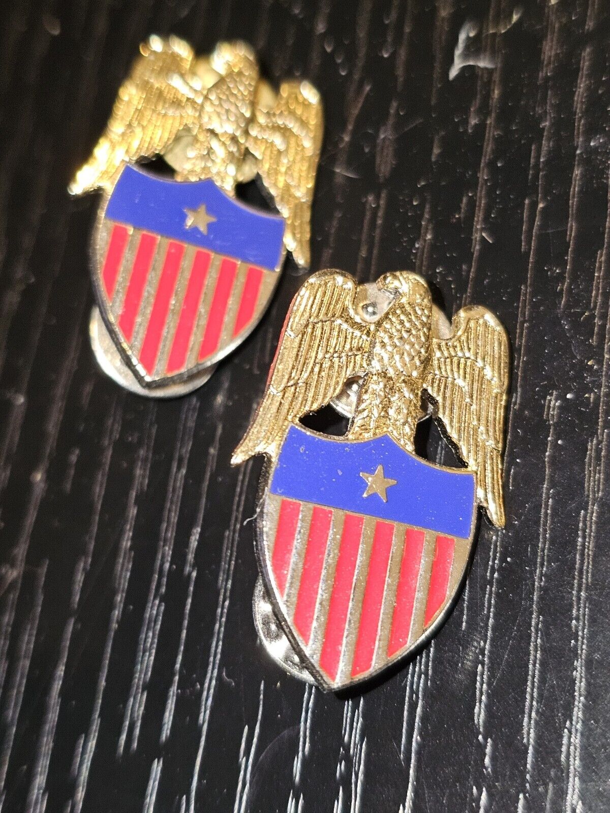 1960s 70s US Army Officer 1 Star General Aide De Camp Pin Badge Set L@@K