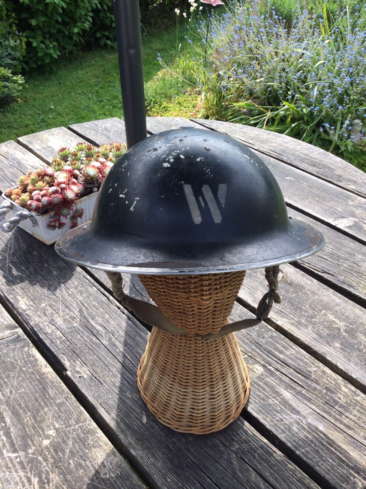 WW2 Original Warden’s Helmet Dated 1939