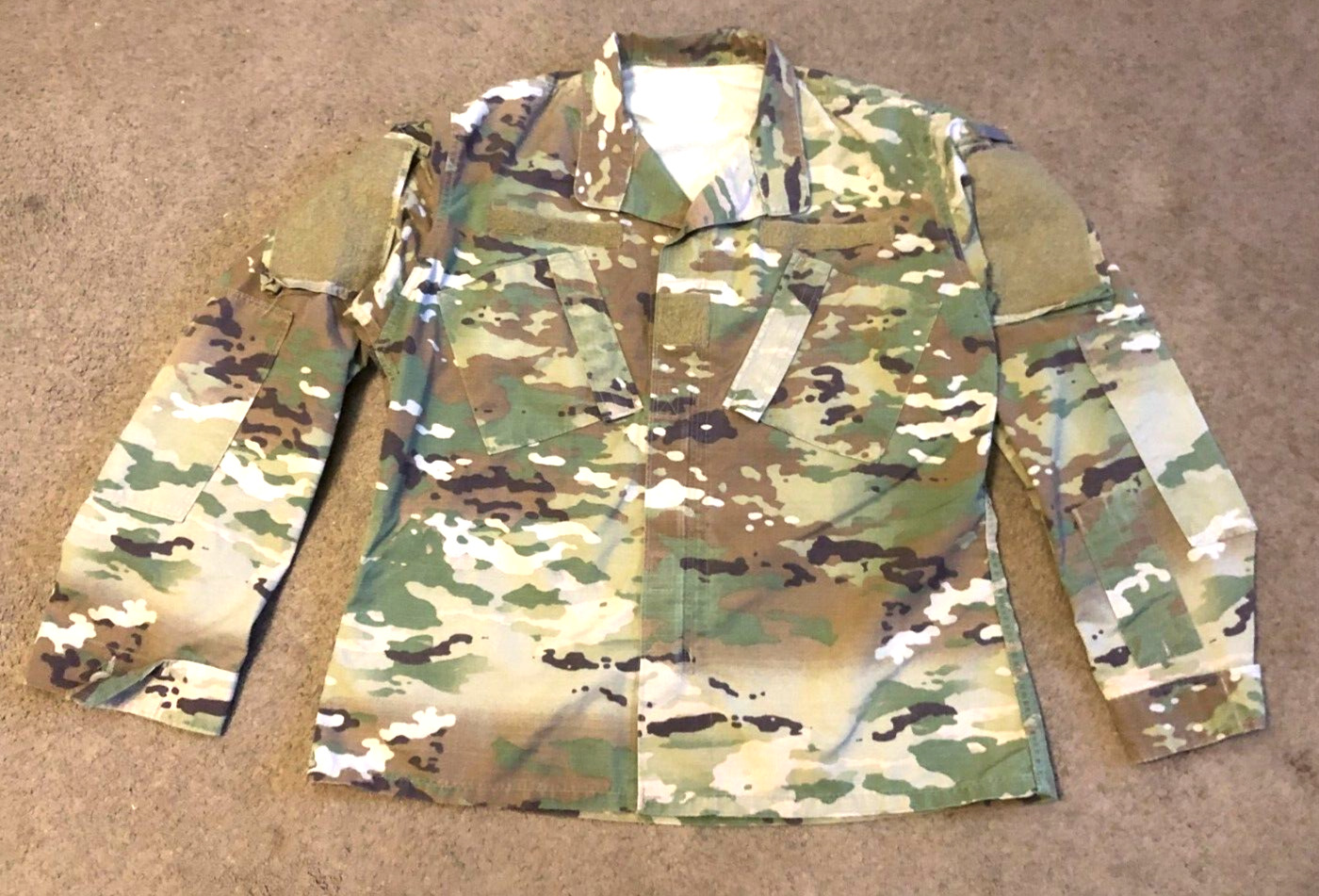Military Shirt Medium Regular ACU Multicam US Army Unisex Fire Resistant Camo682