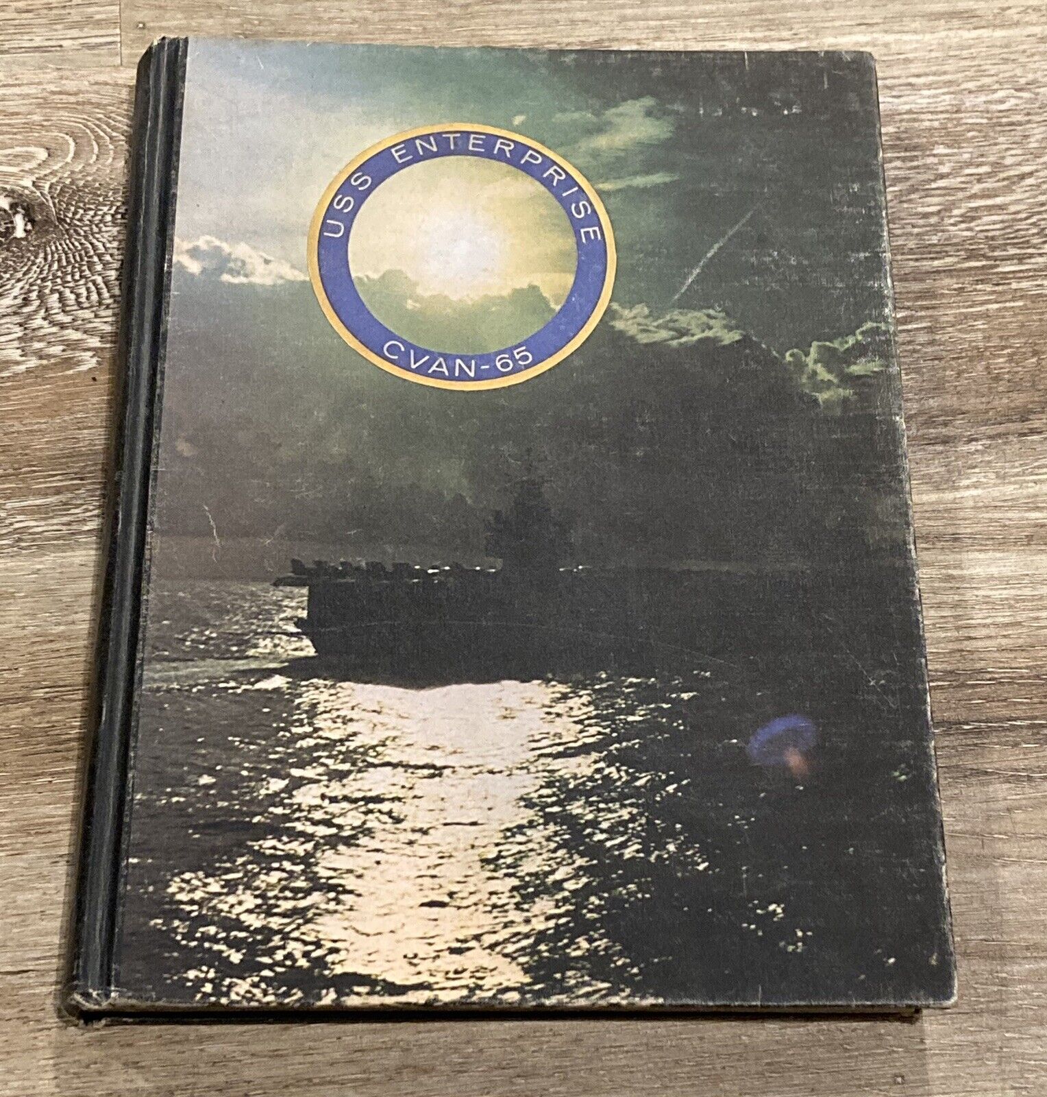USS Enterprise (CVAN-65) 1974 1975 Westpac Deployment Cruise Book Yearbook