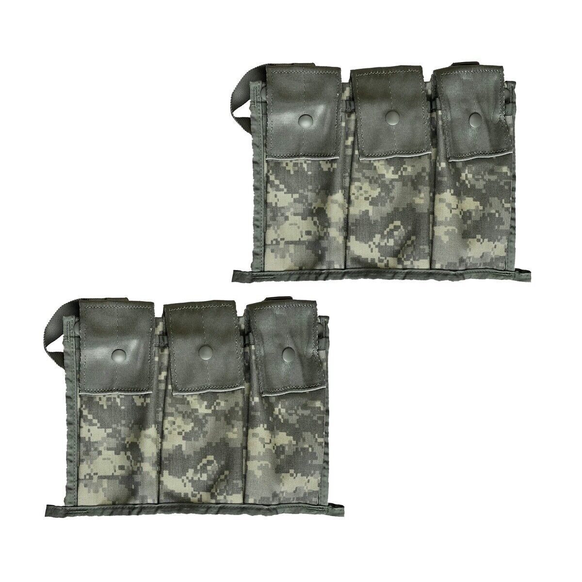 Pack of 2 Military 6 Magazine Bandoleer MOLLE II Mag Ammunition Pouch w/ Strap