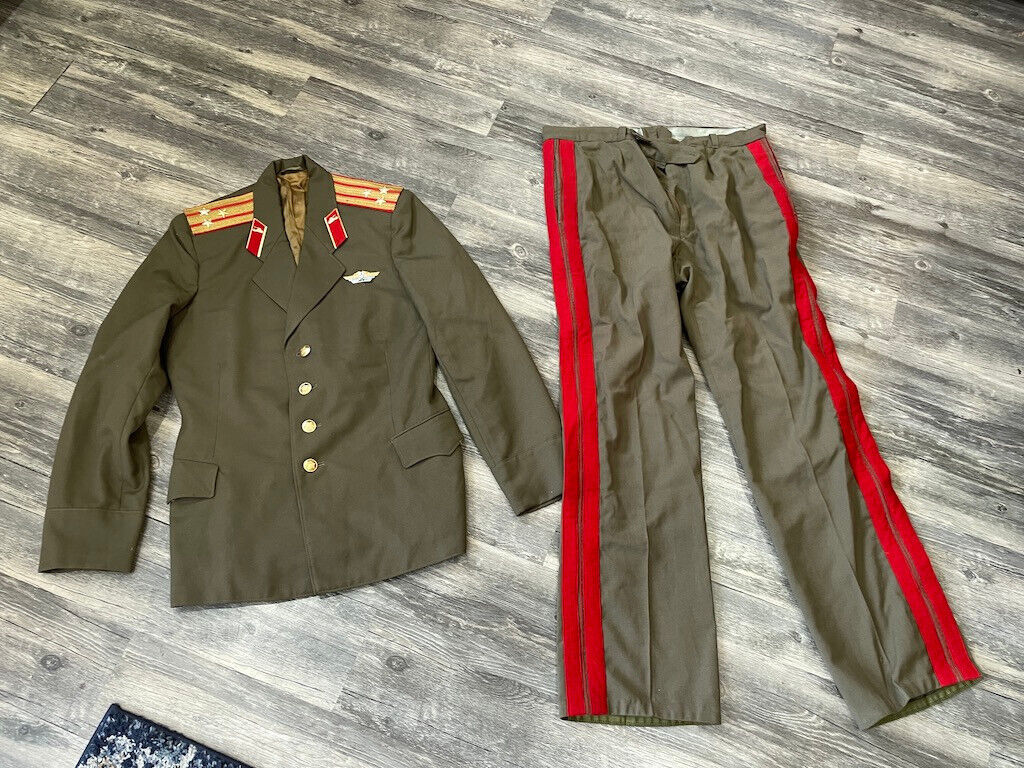 Uniform Colonel Soldier Soviet Union Russian Army USSR Armor Jacket Trousers