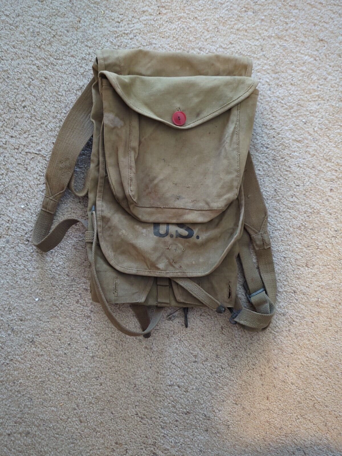 WW2 US Army Canvas Bag