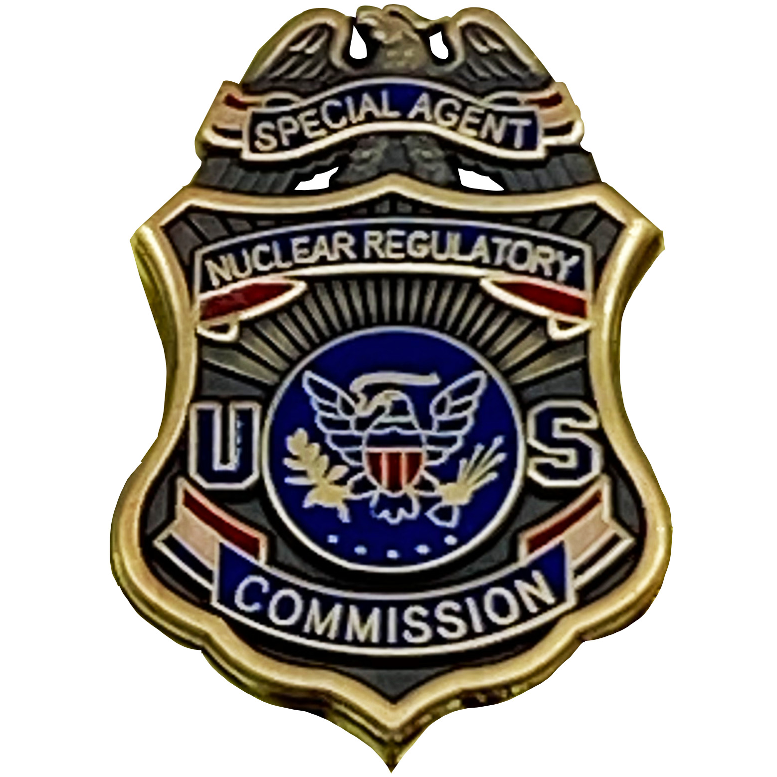 CL13-10 Nuclear Commission Regulatory Commission Special Agent metal pin