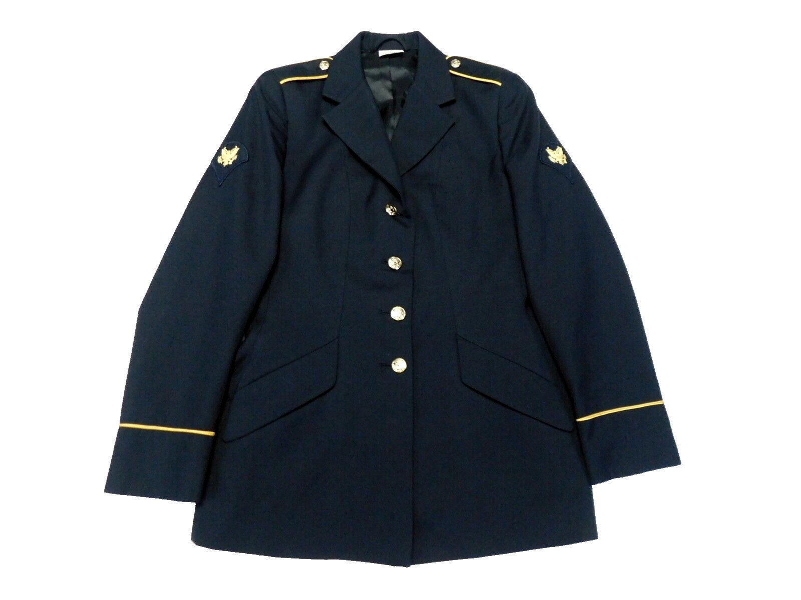 US Army ASU Coat 10 MR Women's Dress Blue 450 Poly/Wool Classic Service Jacket
