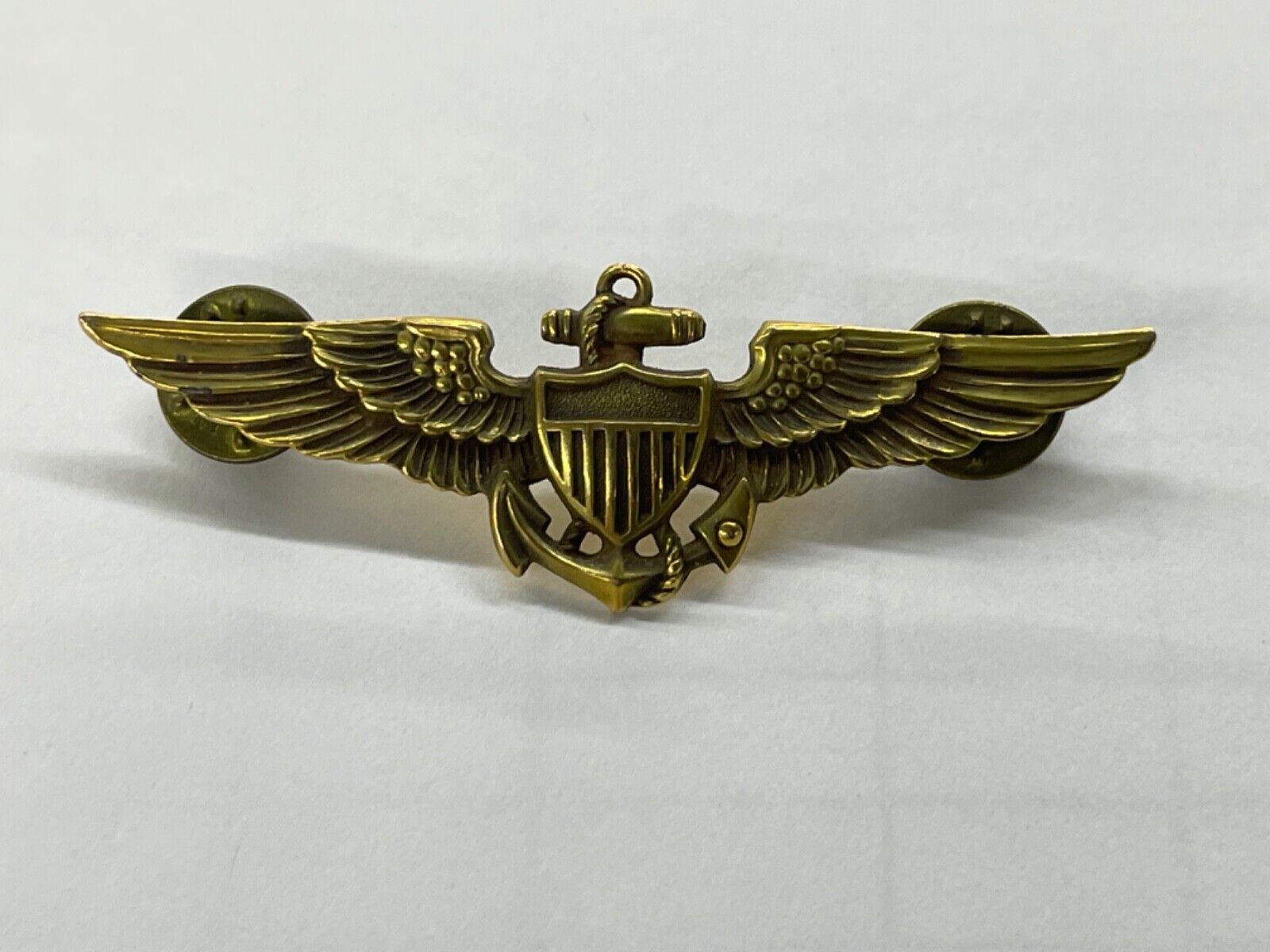 US Naval Aviator Pilot Wings Balfour LGB 1/20th 10K Gold Filled