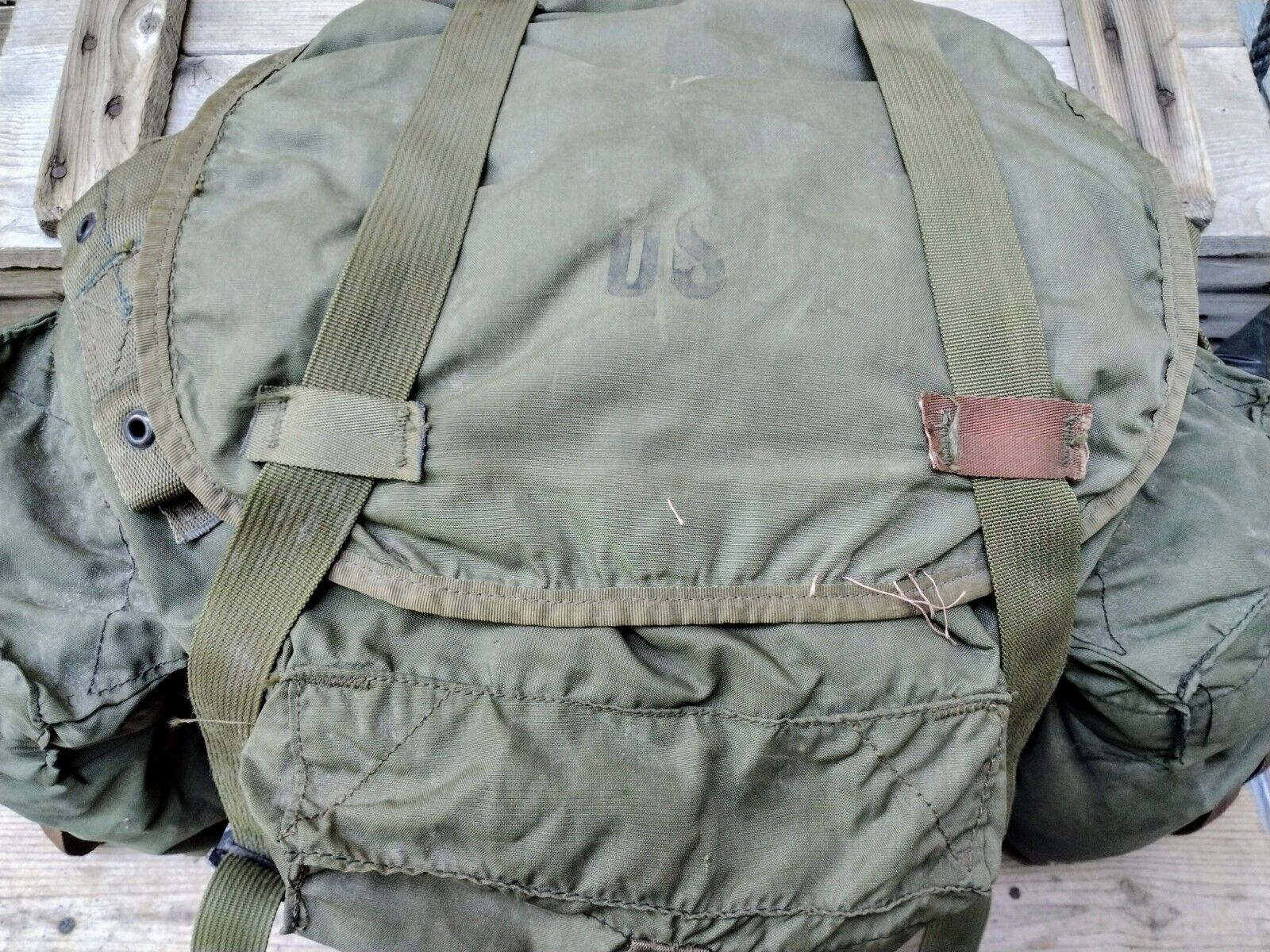 AUTHENTIC VIETNAM P1968 P68 LIGHTWEIGHT RUCKSACK PACK BAG POUCH RARE BACKPACK