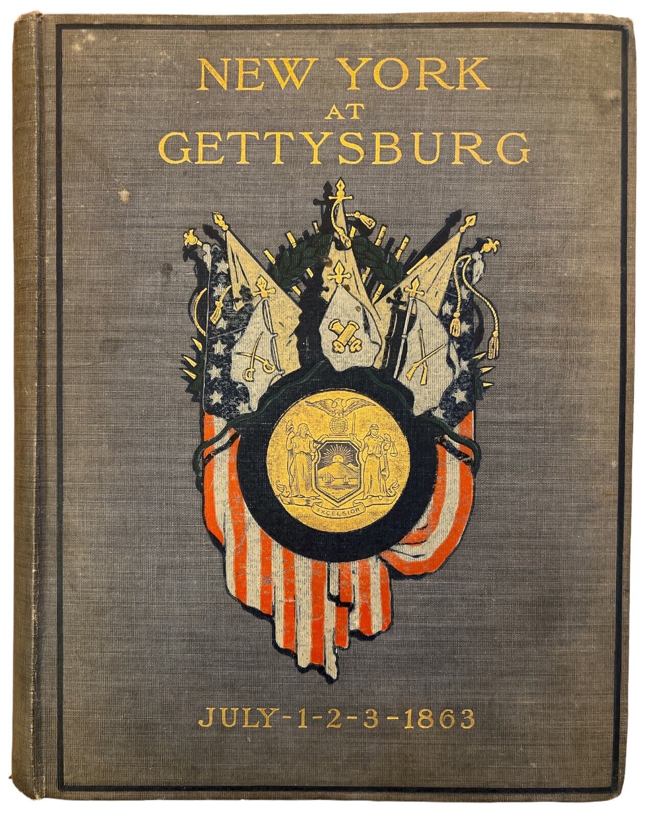Civil War 3 Volumes New York at Gettysburg 1st Edition All Maps Final Report