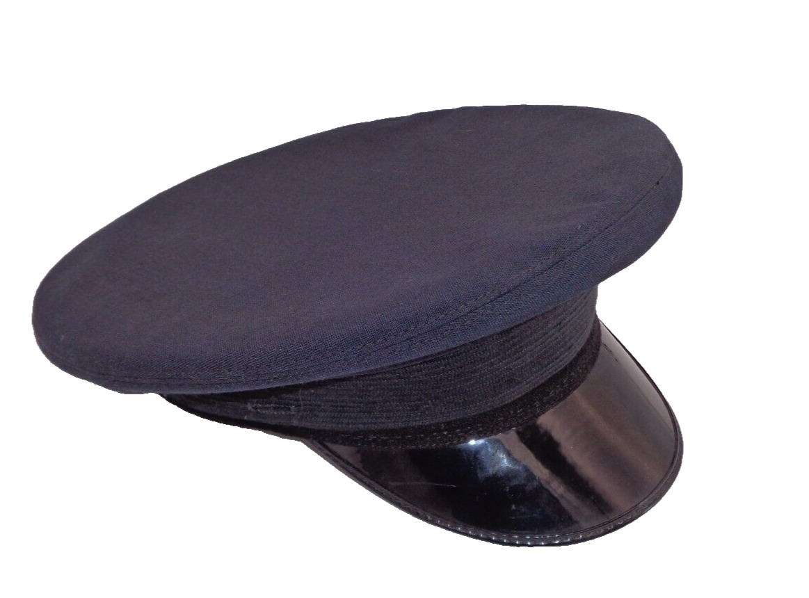 Bancroft Uniform Military Cap Blue Hat Sz 7- 3/4 USA Made
