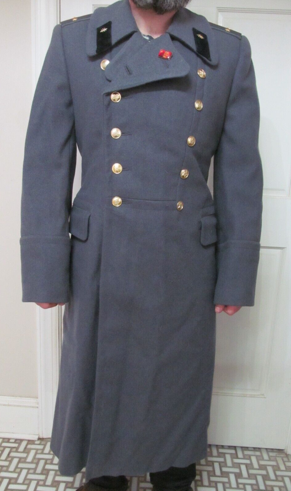 VTG USSR Soviet Cermonial  Army Wool Coat  Military Officer Major
