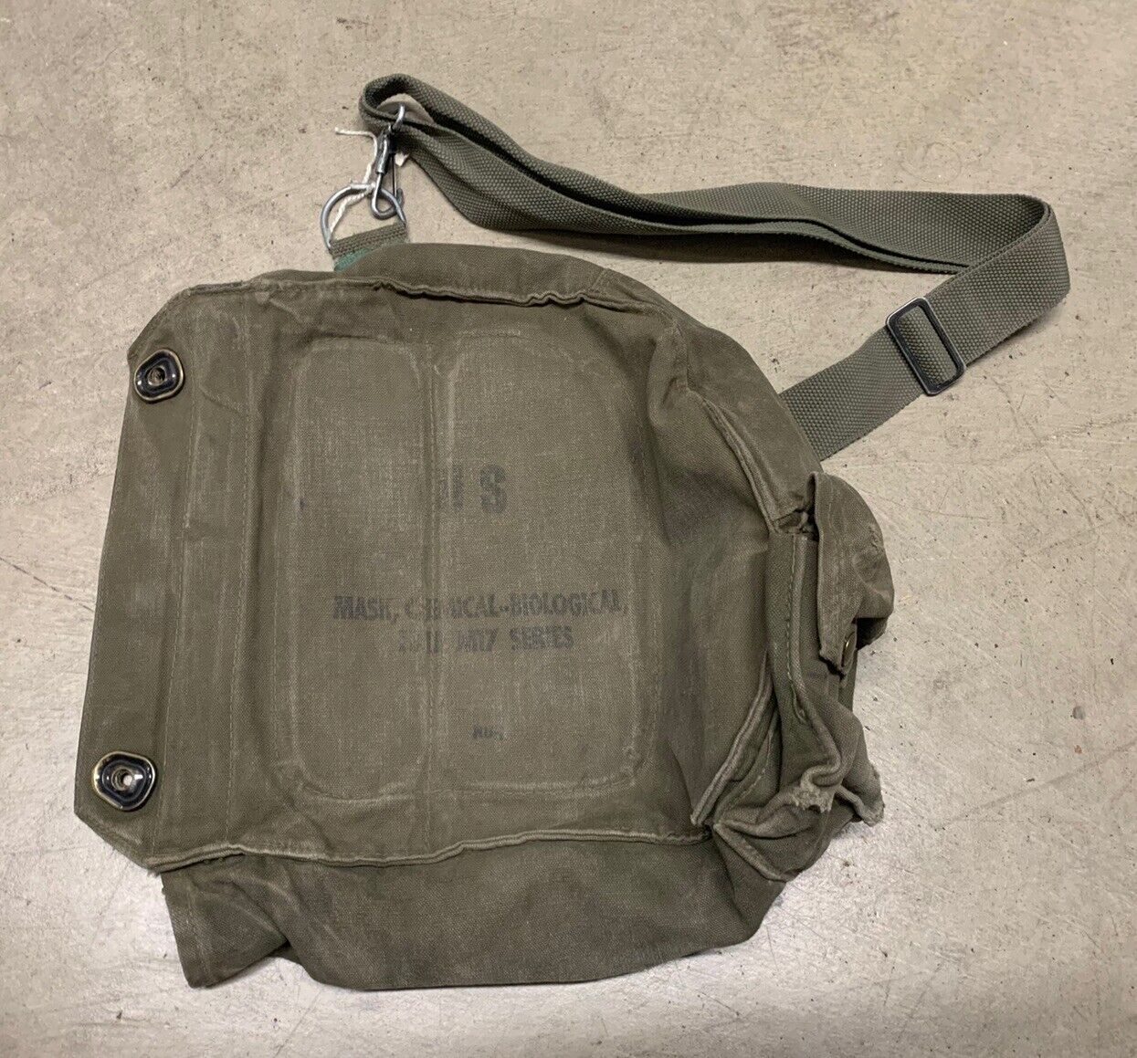 US Military M17 Gas Mask Carrier Bag