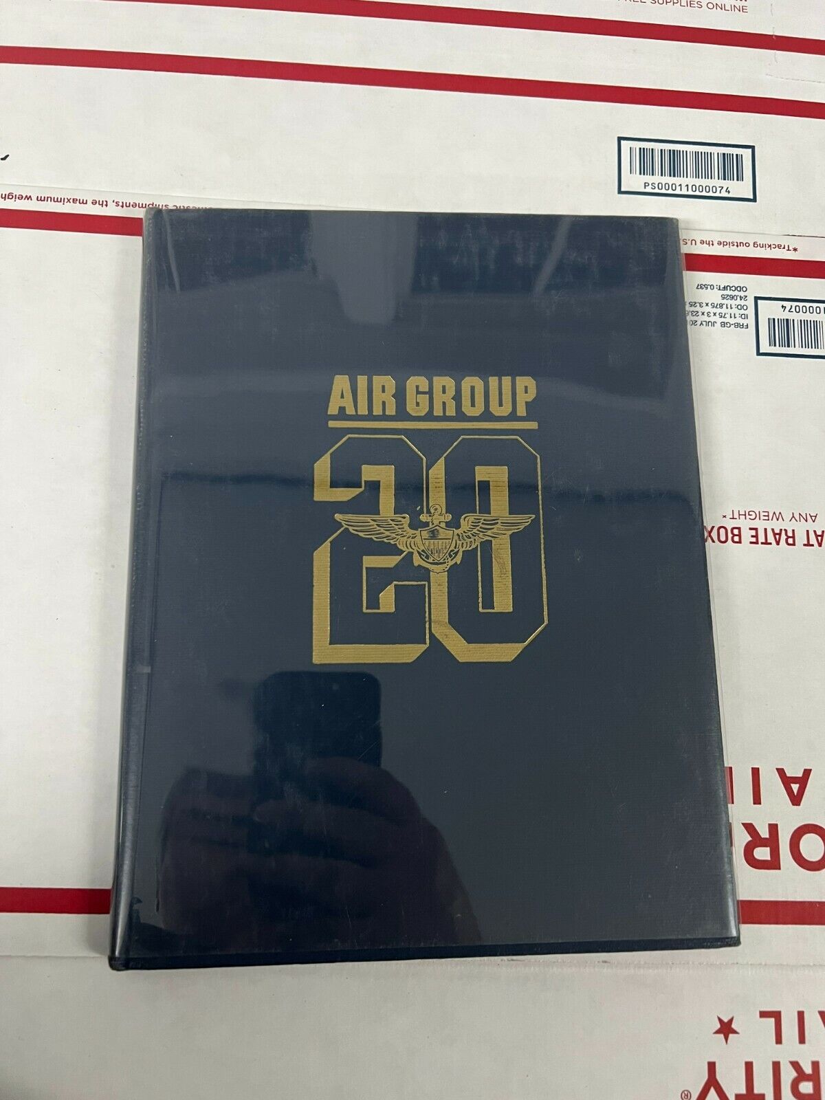 NAVY AIR GROUP 20 Unit History Book 1943-45 HELLCATS HELLDIVERS AVENGERS 1st ed