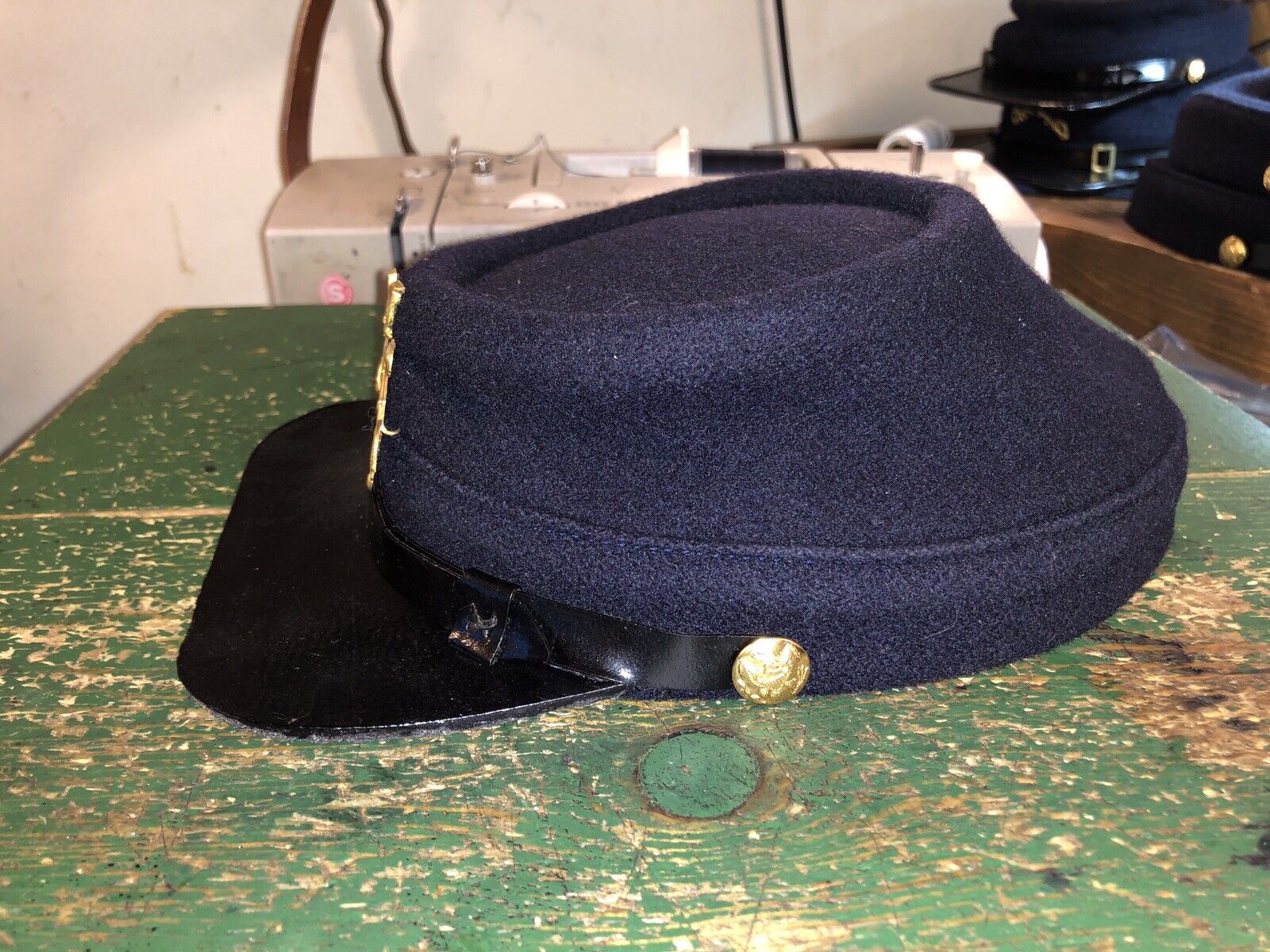 M1872 Standard Issue Forage Cap - Size 21.75 Circumference