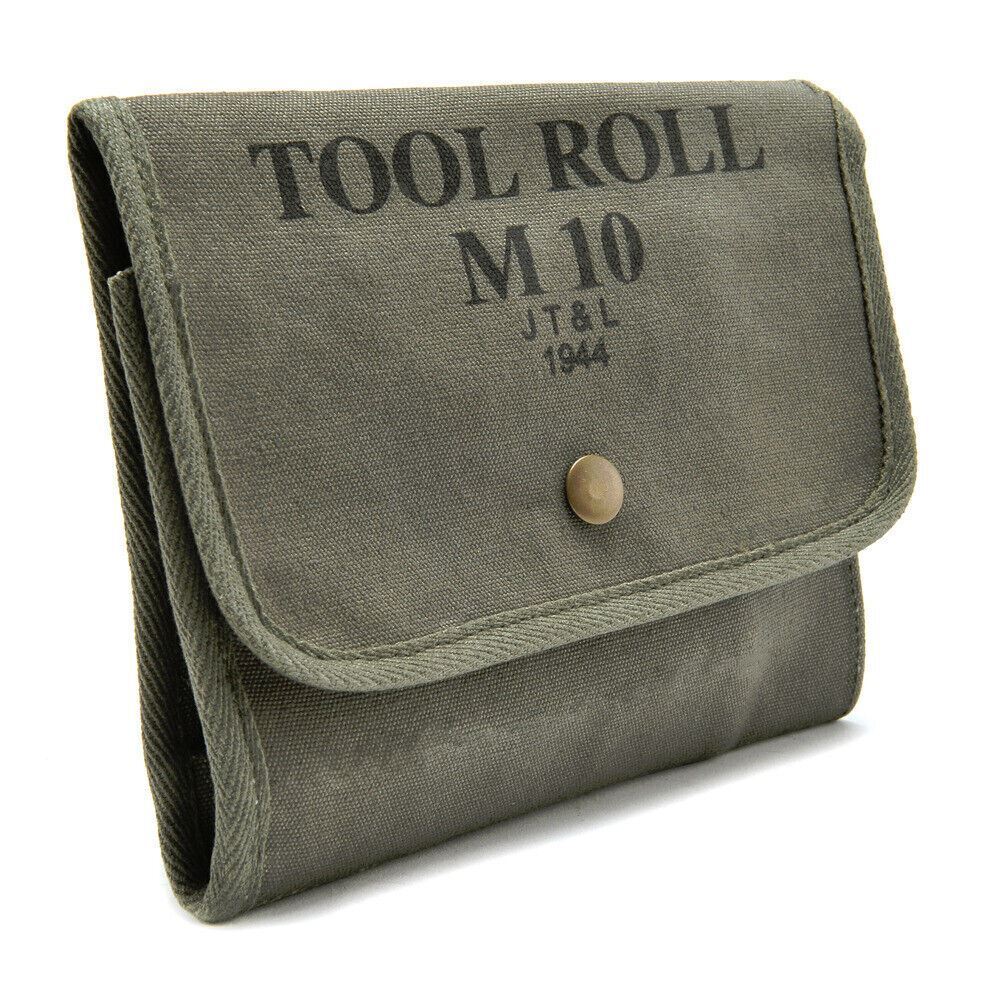 U.S. WW2 M10 Tool Roll marked JT&L 1944