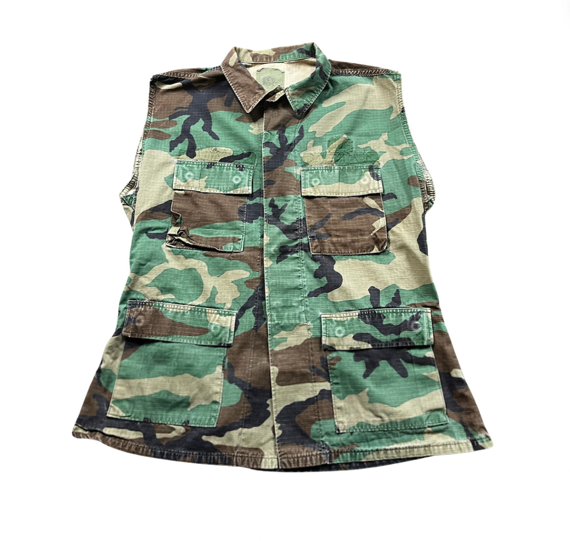 Military Issued altered Jacket Vest Size Medium Regular Mens