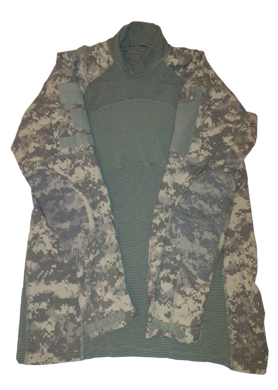 Army Combat Shirt  Camo ACU Flame Resistant USGI XLG  