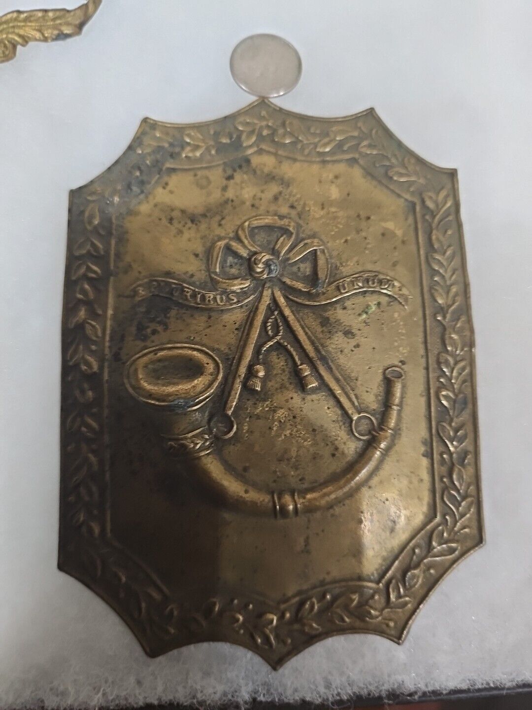 Rare Civil War Infantry Plate 