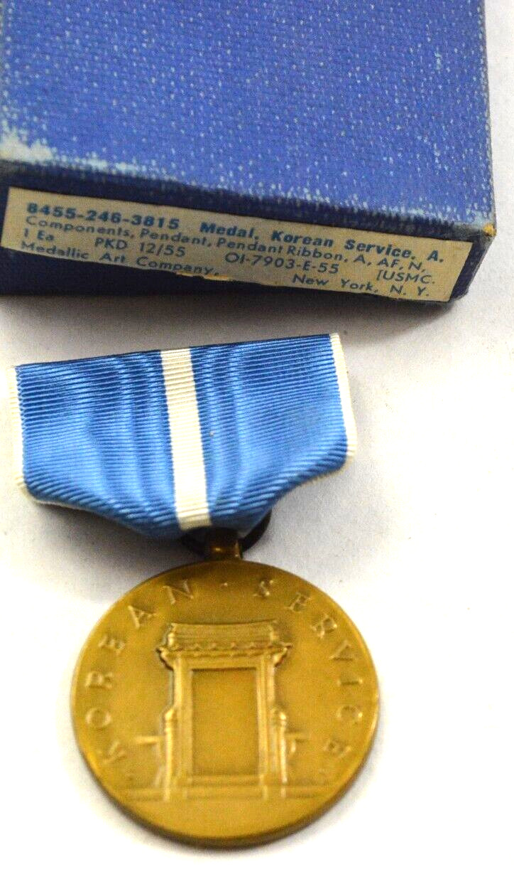 United States Military Korean Service Medal  in Box