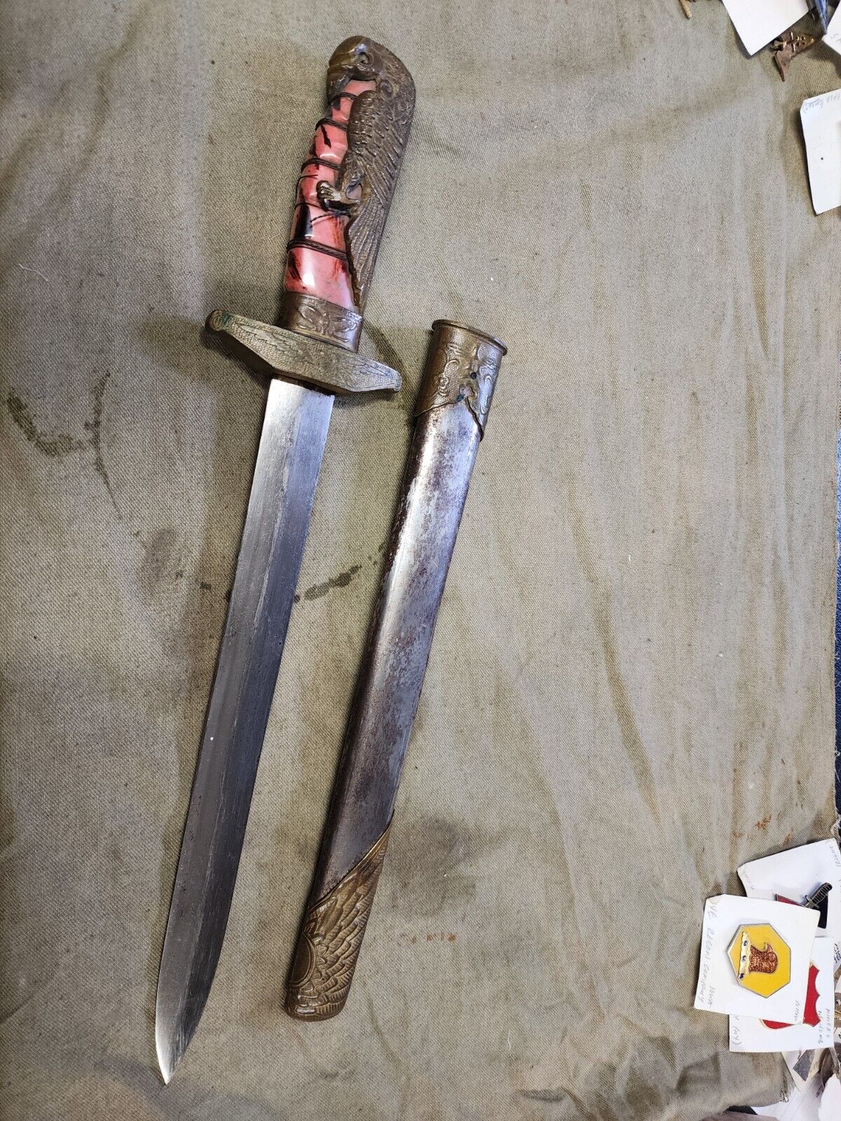 WWII Chinese Nationalist Air Force Officer's Dagger