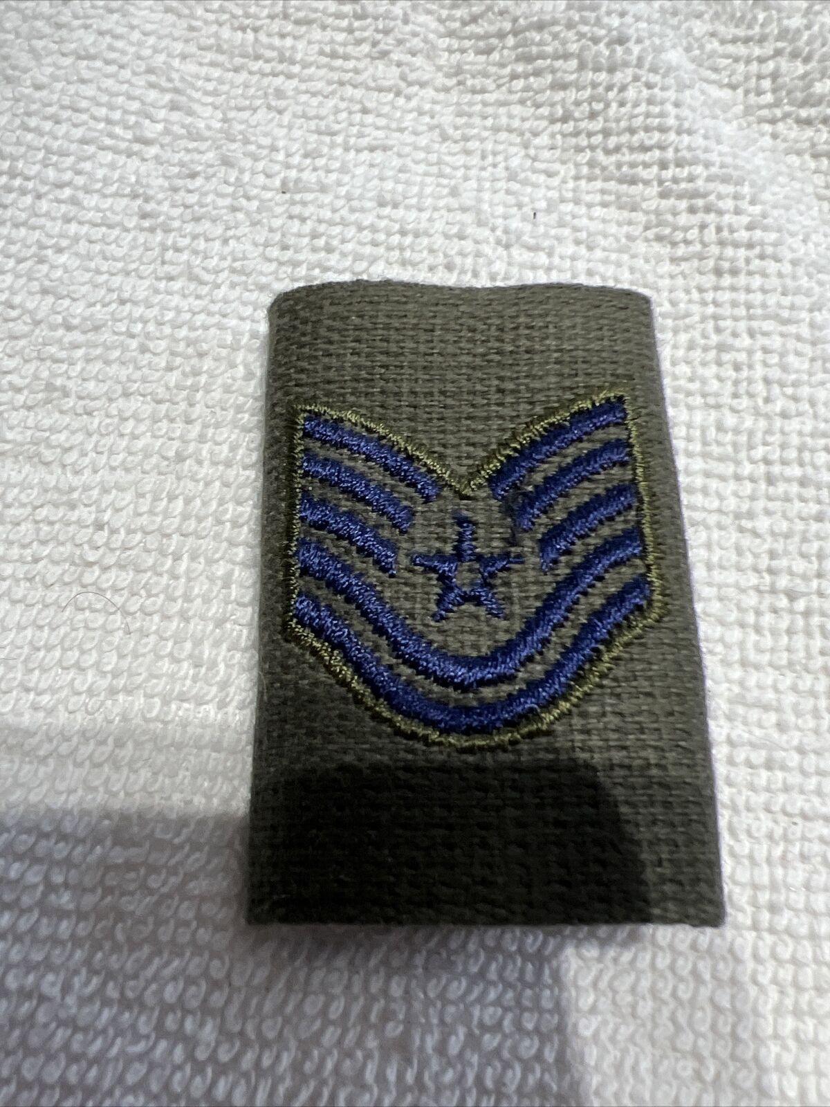 US Air Force E-6 JACKET RANK PATCH. Lot 187