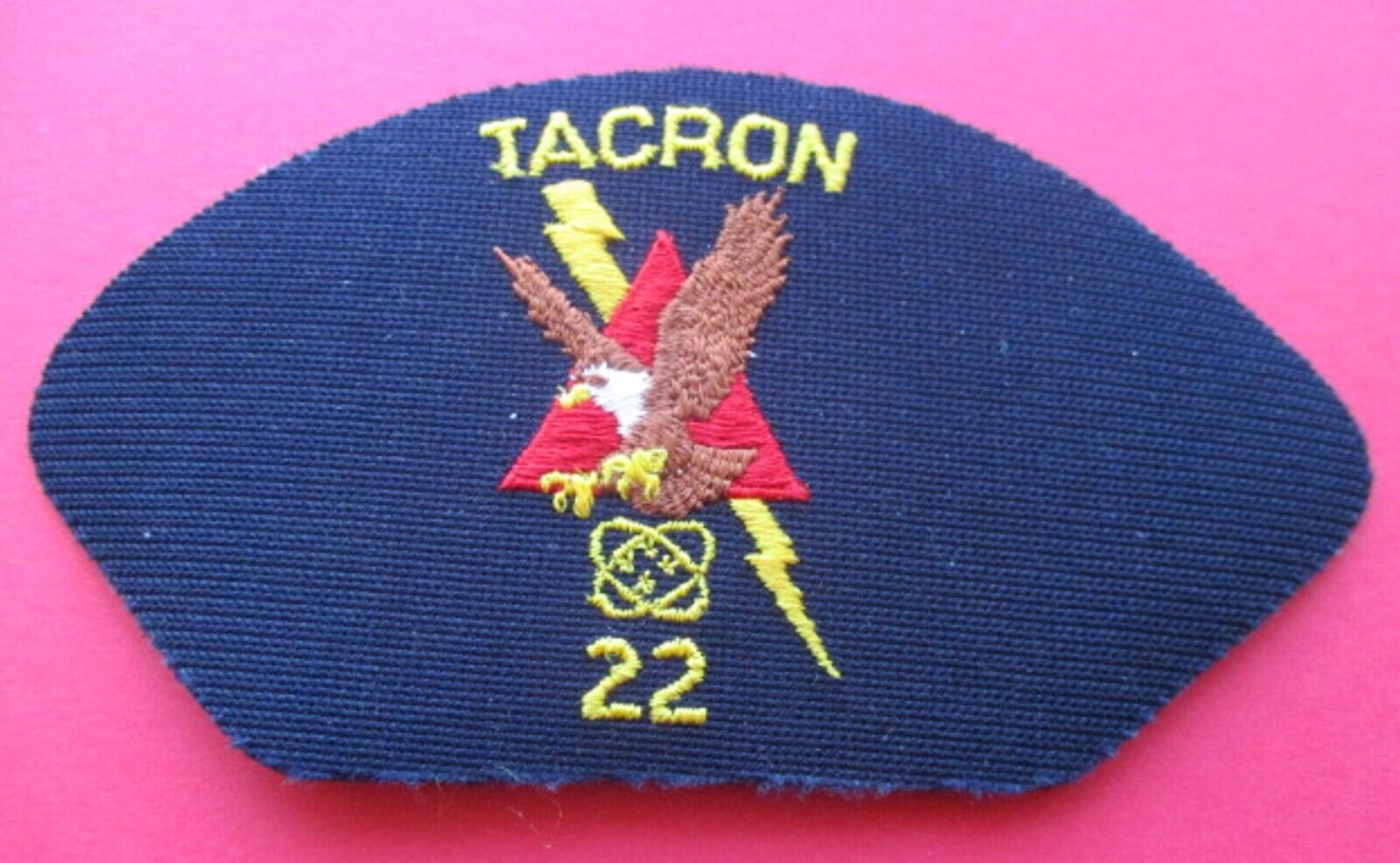 TACRON AIR CONTROL SQUADRON 22 PATCH BADGE CAP