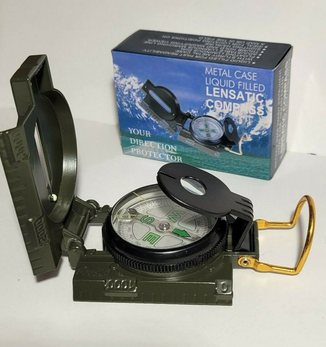 Military Marching Lensatic Compass  