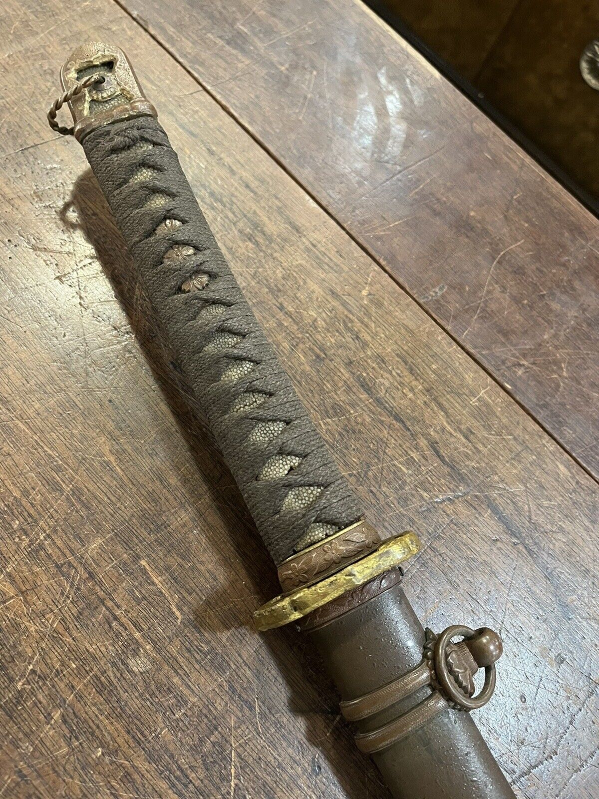 WW2 Japanese Bring back Sword Unsigned And Blade Show Age