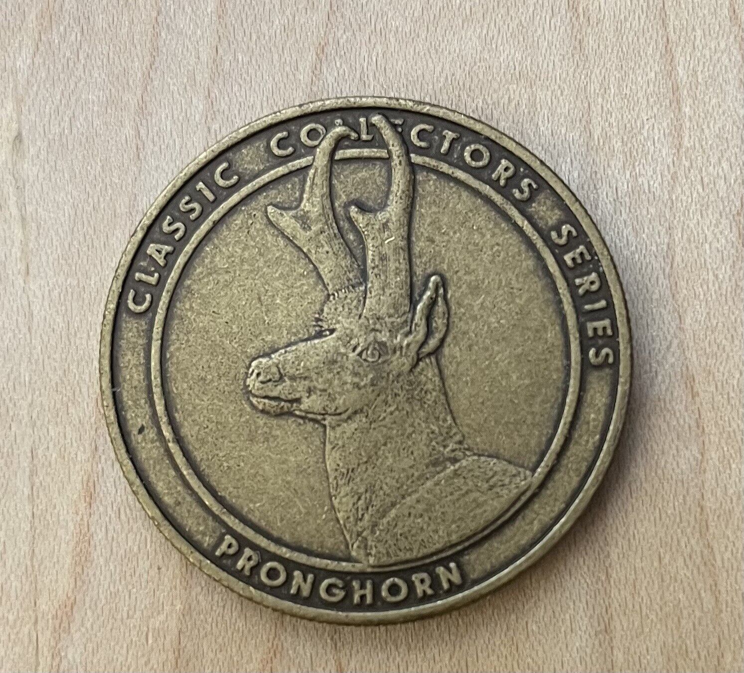 NRA National Rifle Association Classic Collectors Series Pronghorn Coin