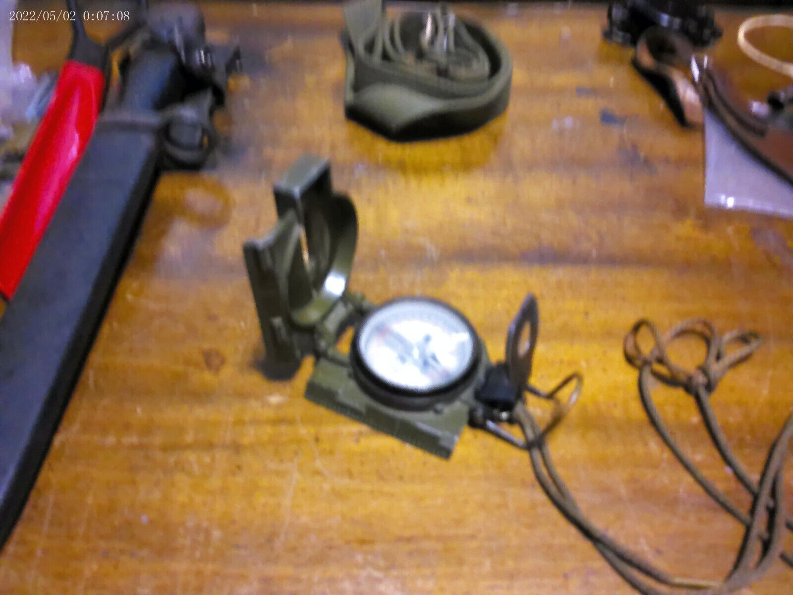 us army lensatic compass in working condition