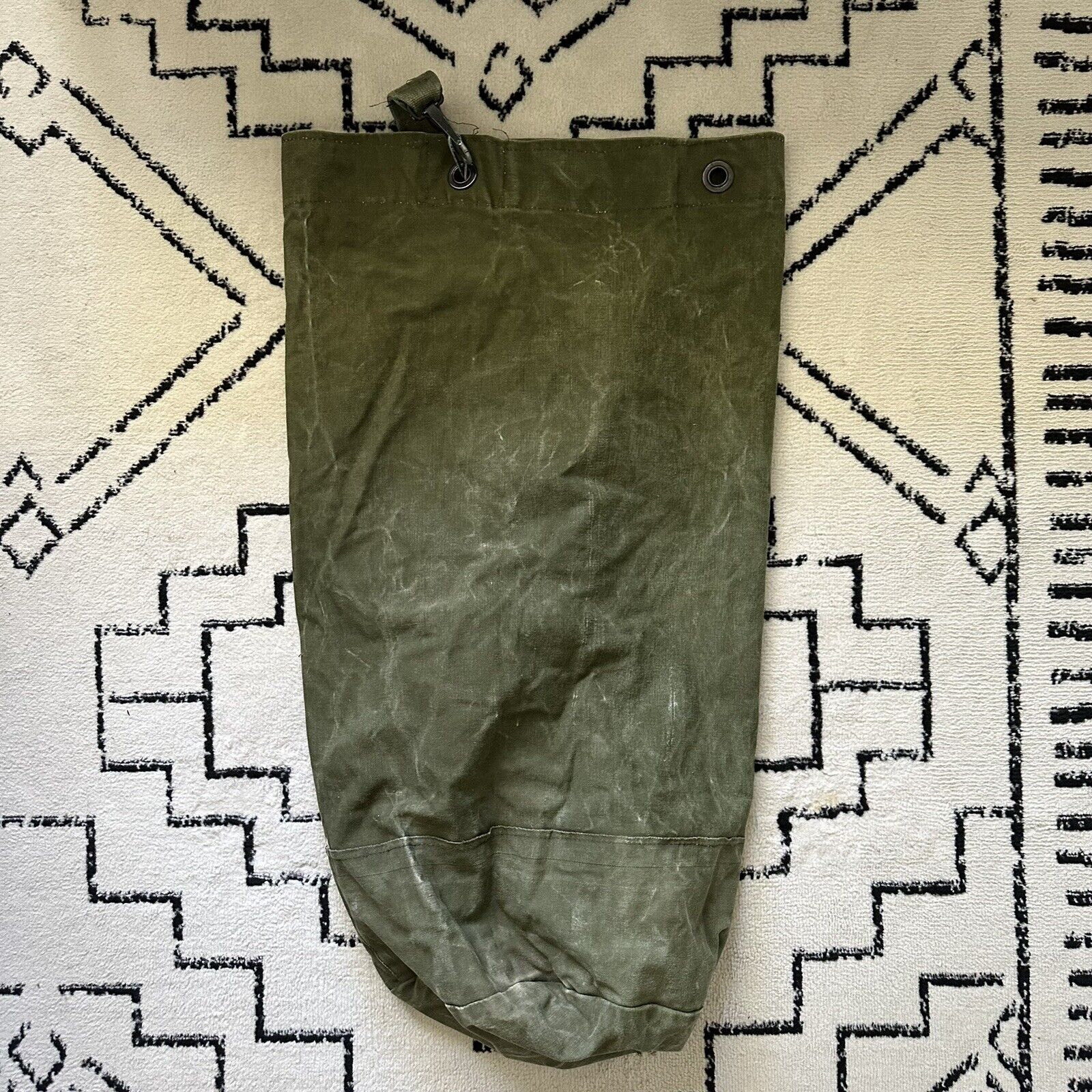 Vintage Military Duffle Bag