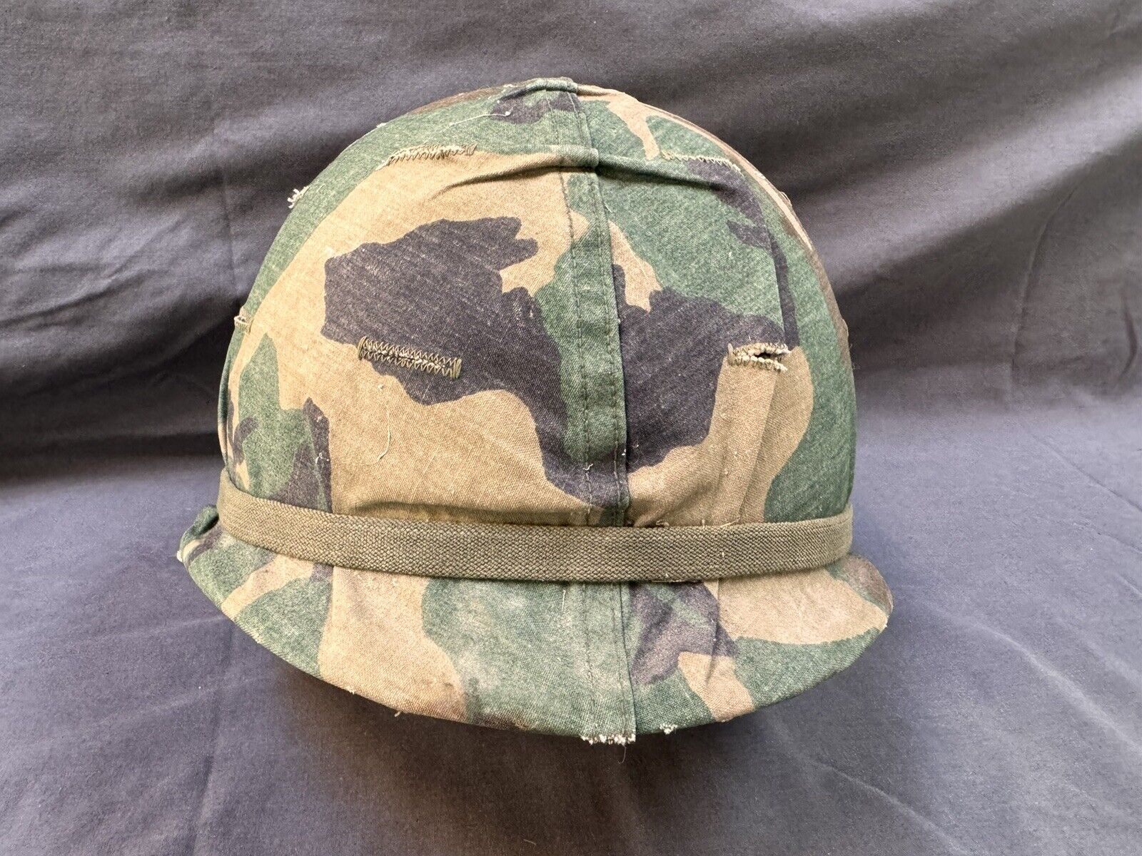U.S. Army M1 Helmet with Liner Camouflage Cover 2 Helmet System Ships Same Day