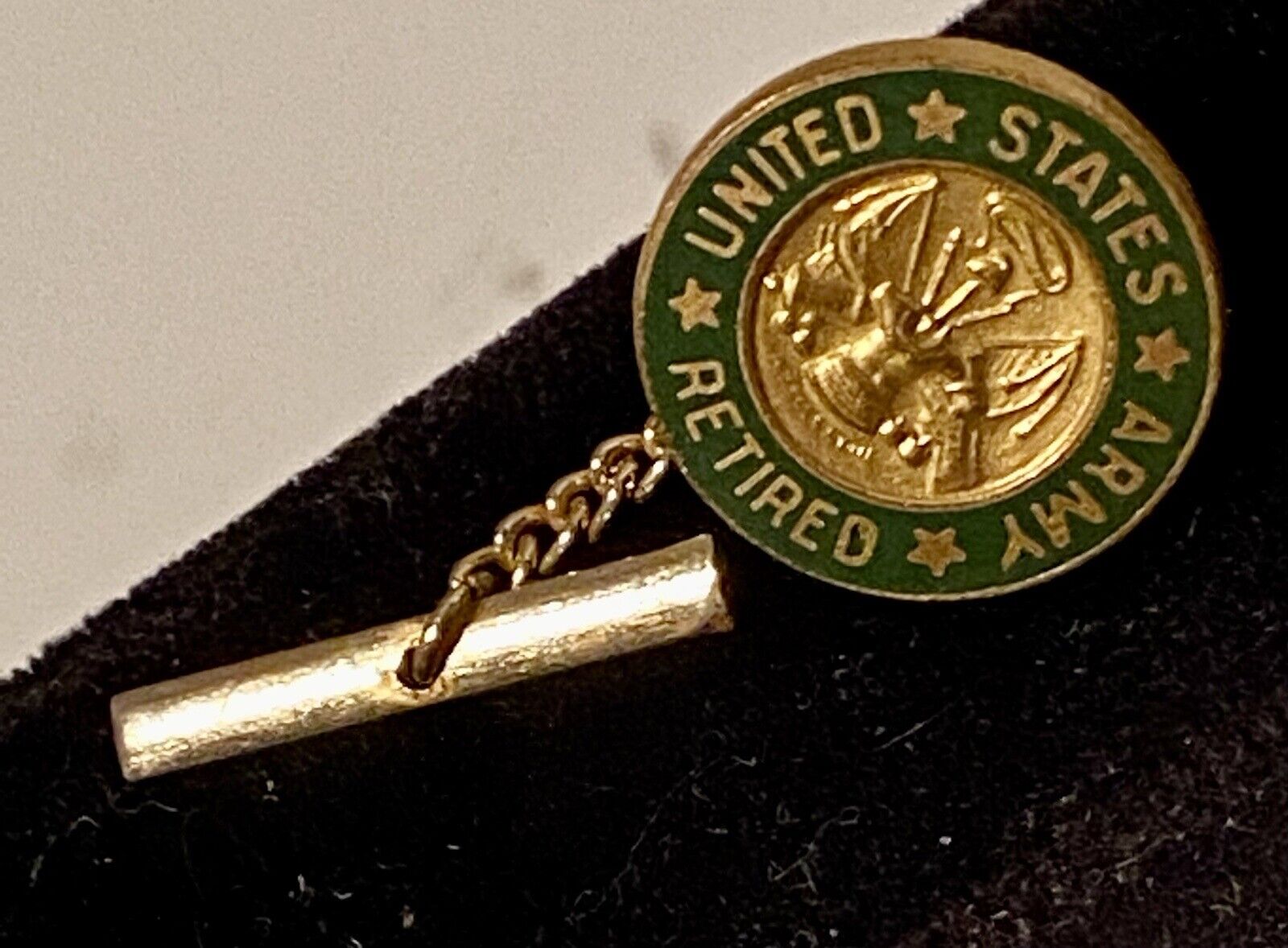 United States Army Retired Lapel Pin Hat Pin Tie Tac US Army Pin Collectible