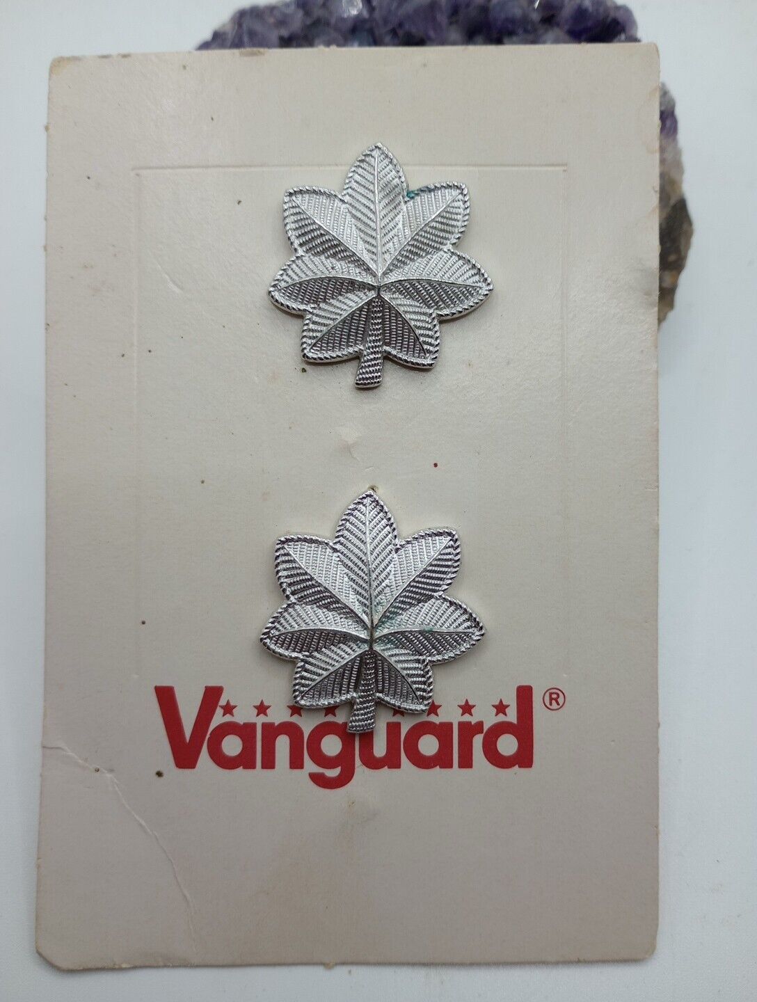 Vintage Vanguard USAF PAIR LT. COL RANK Pins NEW