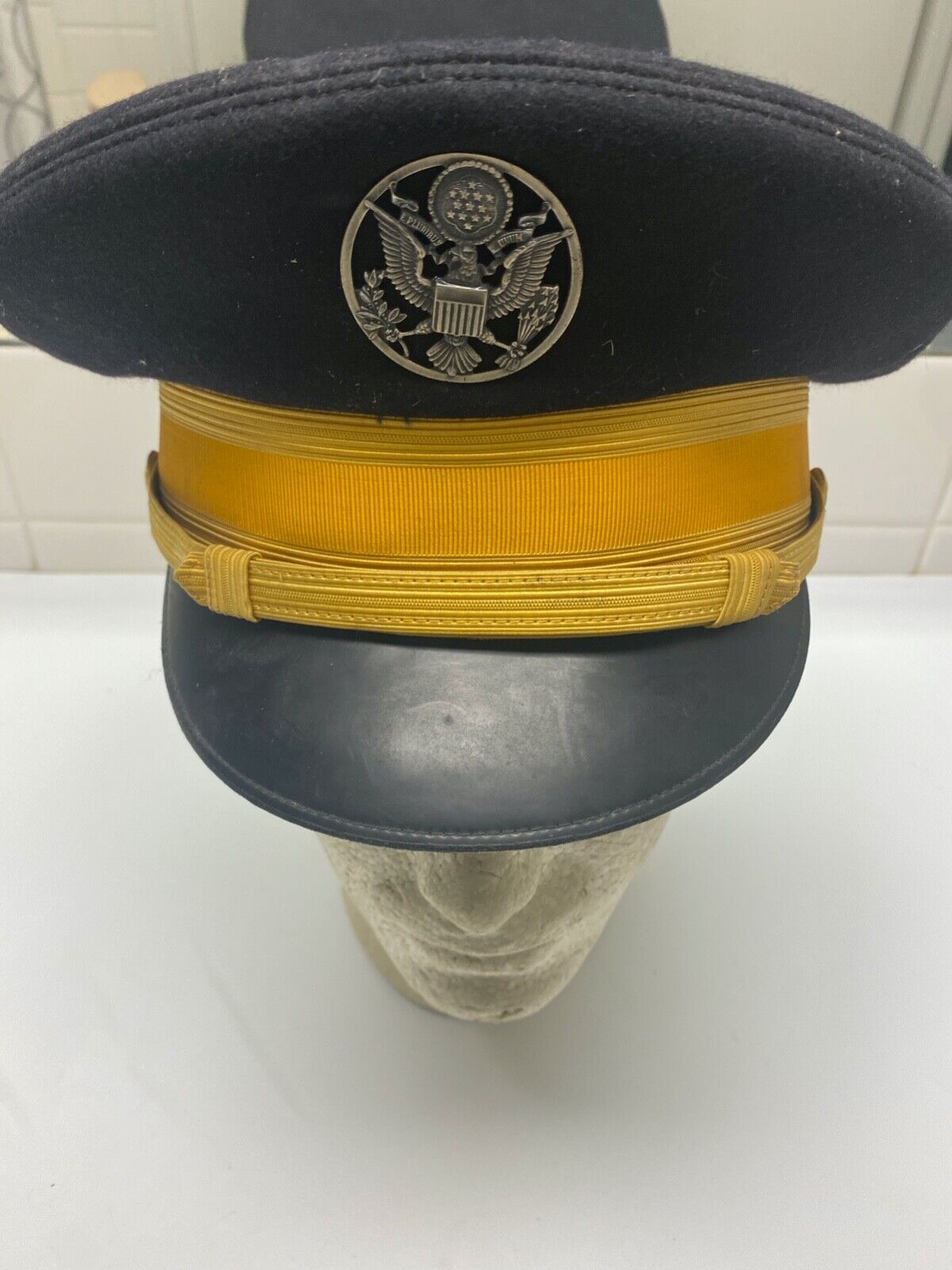 Vintage US Air Force Visor Hat - Size 7 3/8