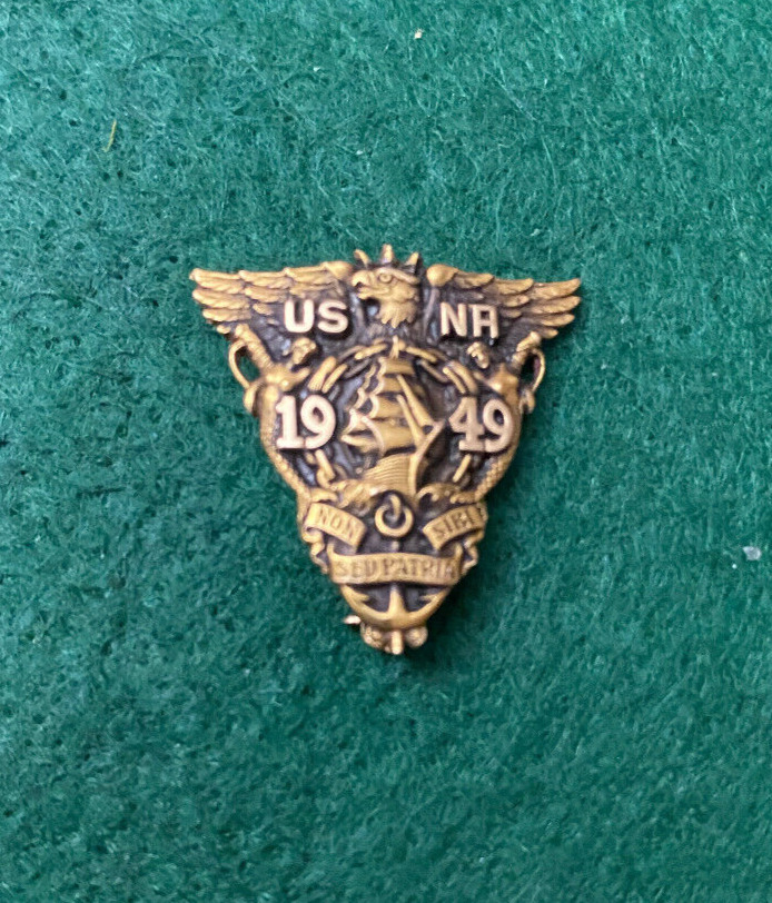 US NR 1949 Military Pin 14K