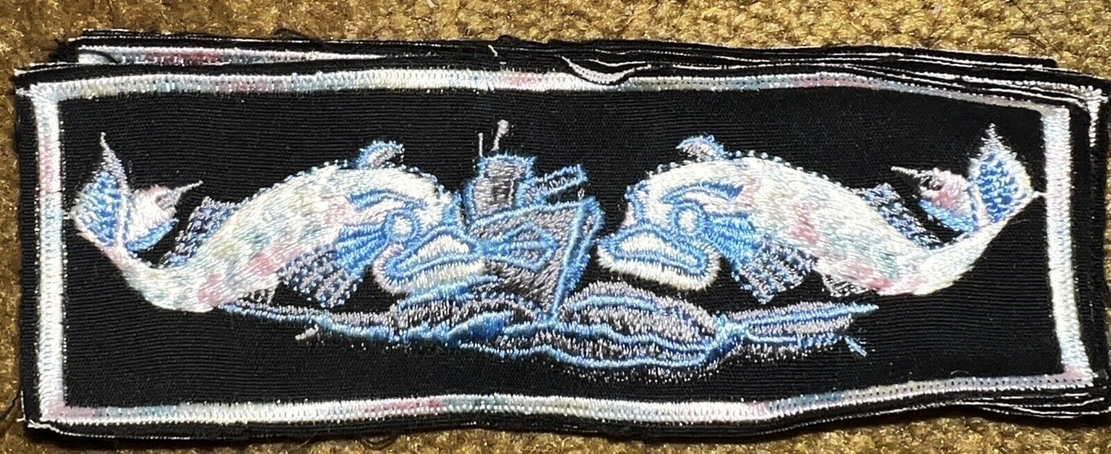 vintage us navy patches