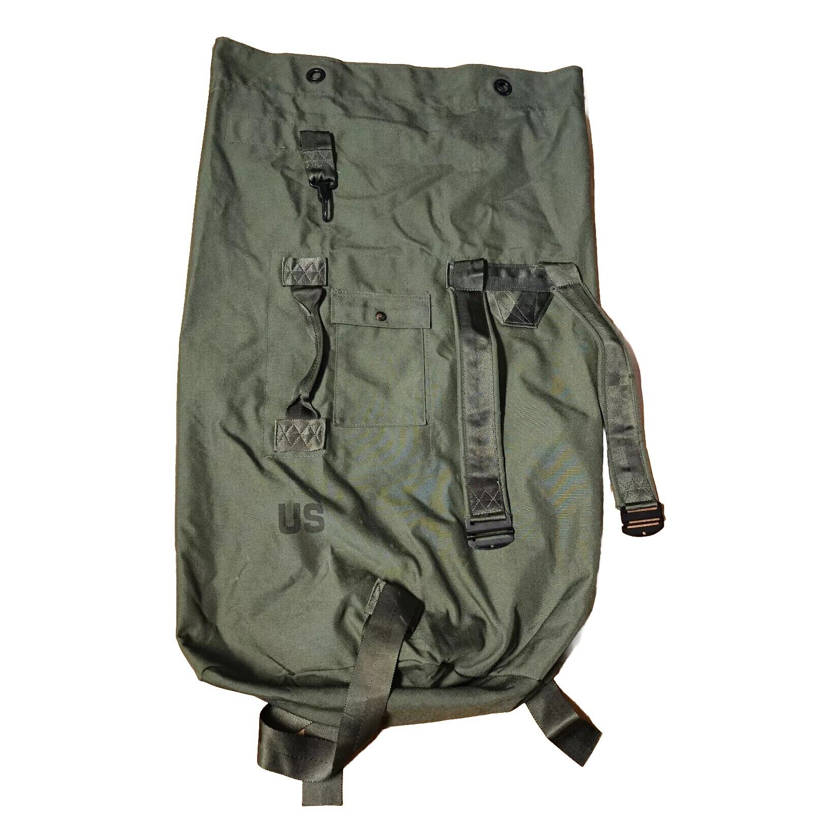 Military Duffel Bag Nylon OD Olive Drab Green