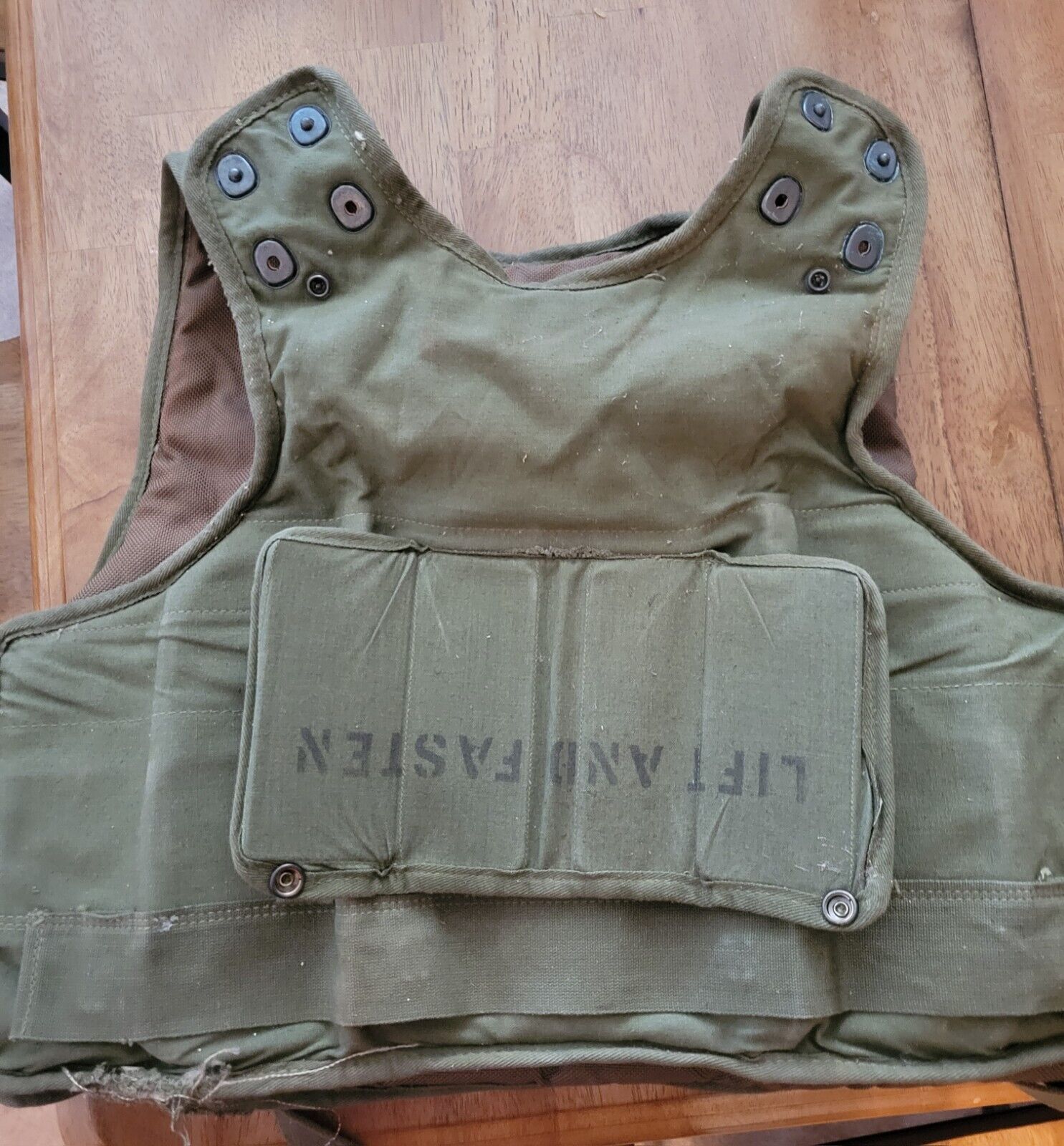 U.S. Army T64 Body Armor UPDATED to Include The Back Of Vest. 