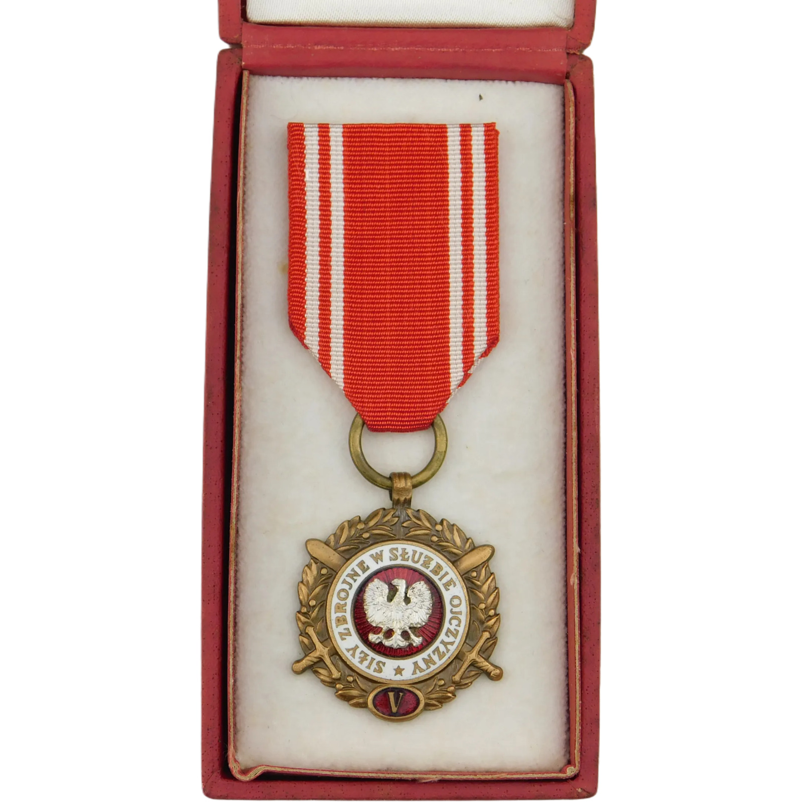 3115 WW2 POLISH MEDAL OF ARMED FORCES IN SERVICE OF MOTHERLAND 3RD CLASS POLAND