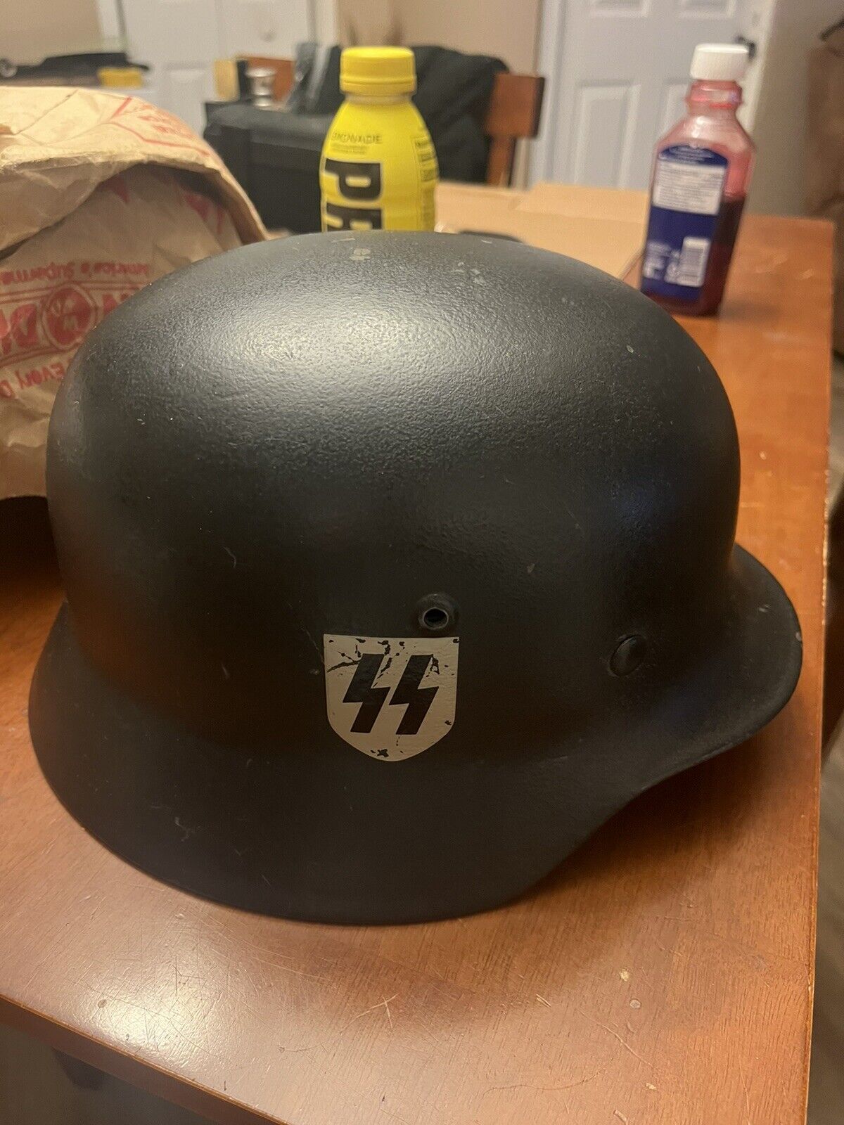 Original German WW2  Helmet  REPLICA SS