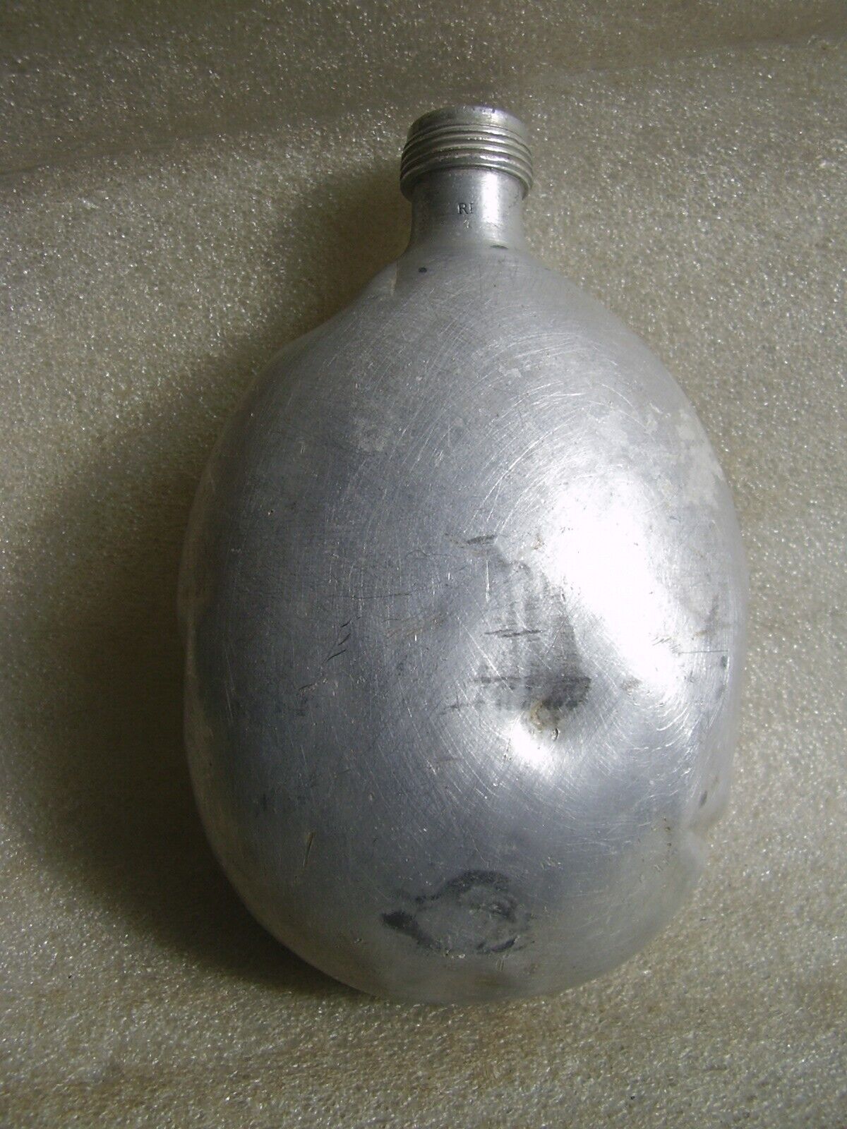 WW2 German Aluminium Canteen Water Flask