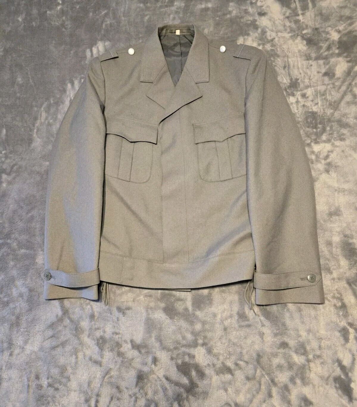 Original 1980 West German Army Uniform Jacket tunic Bundeswehr Military Large